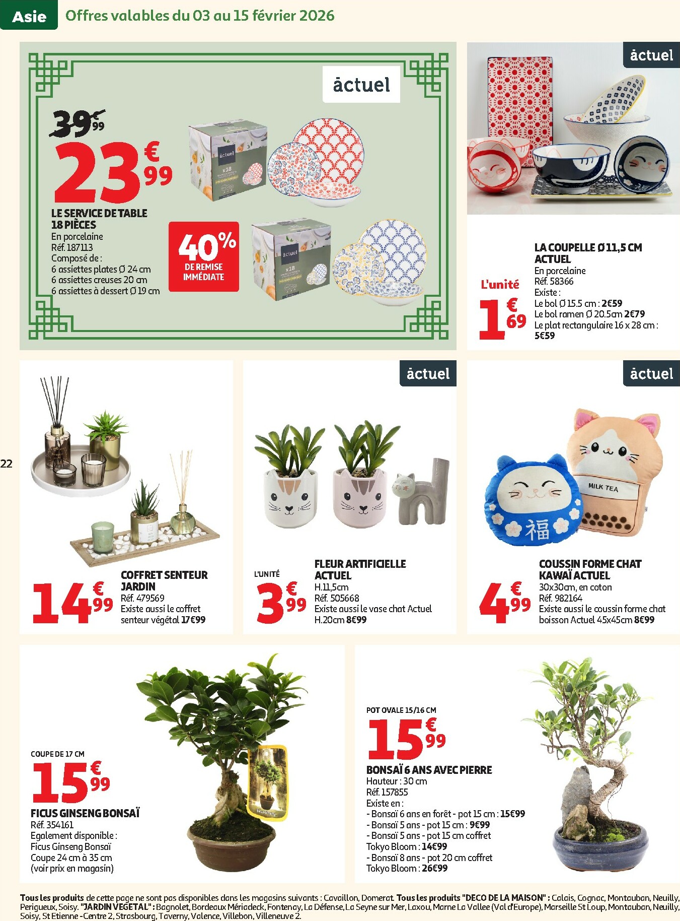 auchan - Catalogue Auchan - Nouvel an chinois valable du 27/01 au 08/02 - page: 22