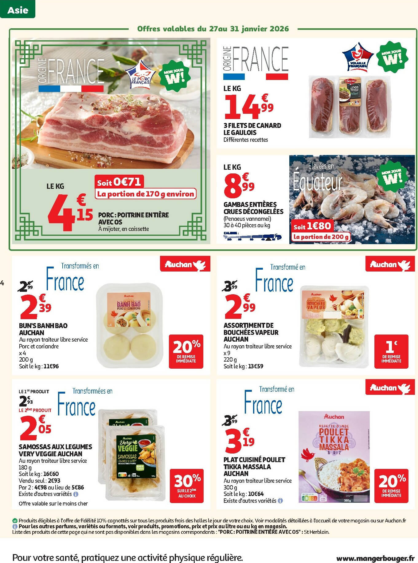 auchan - Catalogue Auchan - Nouvel an chinois valable du 27/01 au 08/02 - page: 4