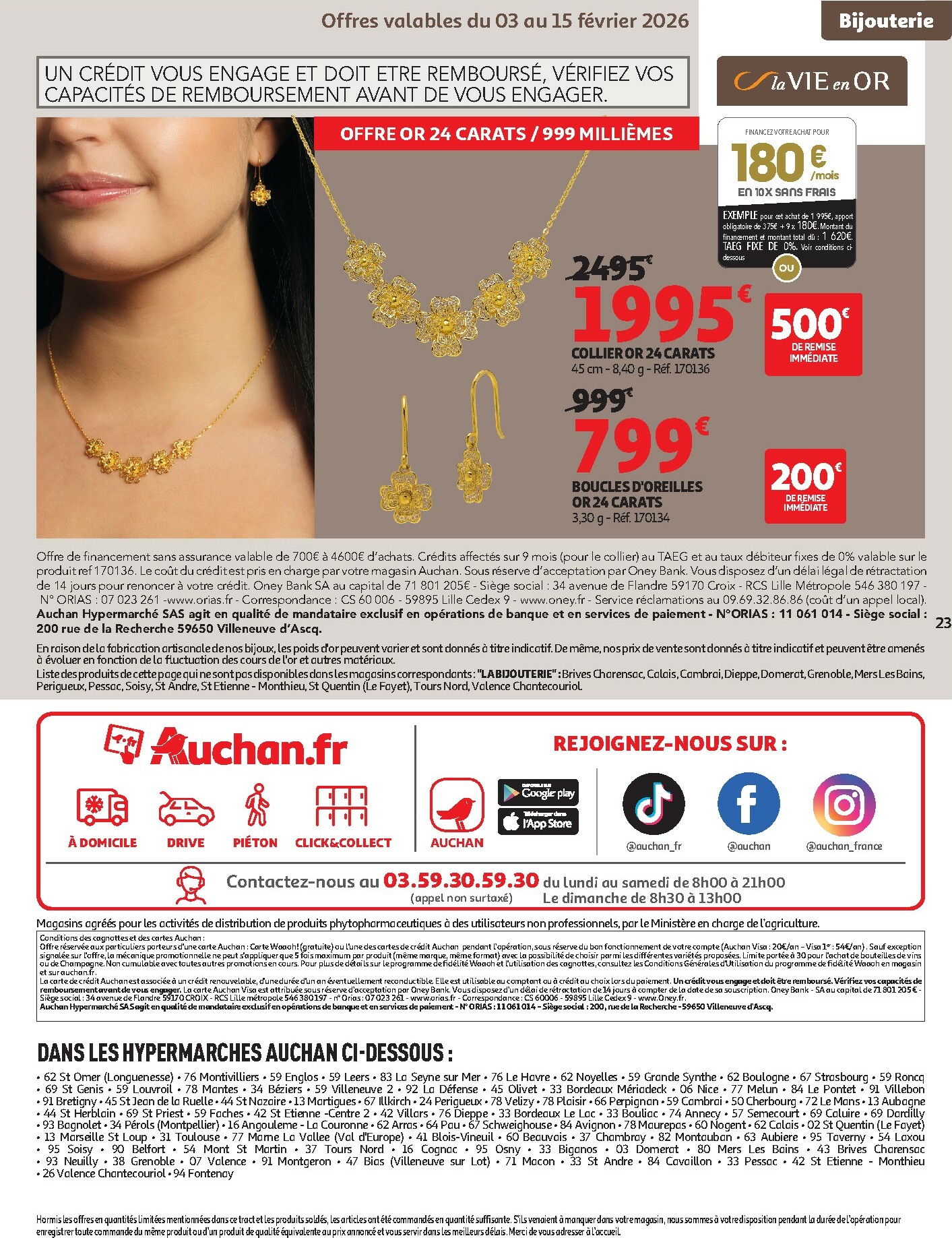 auchan - Catalogue Auchan - Nouvel an chinois valable du 27/01 au 08/02 - page: 23