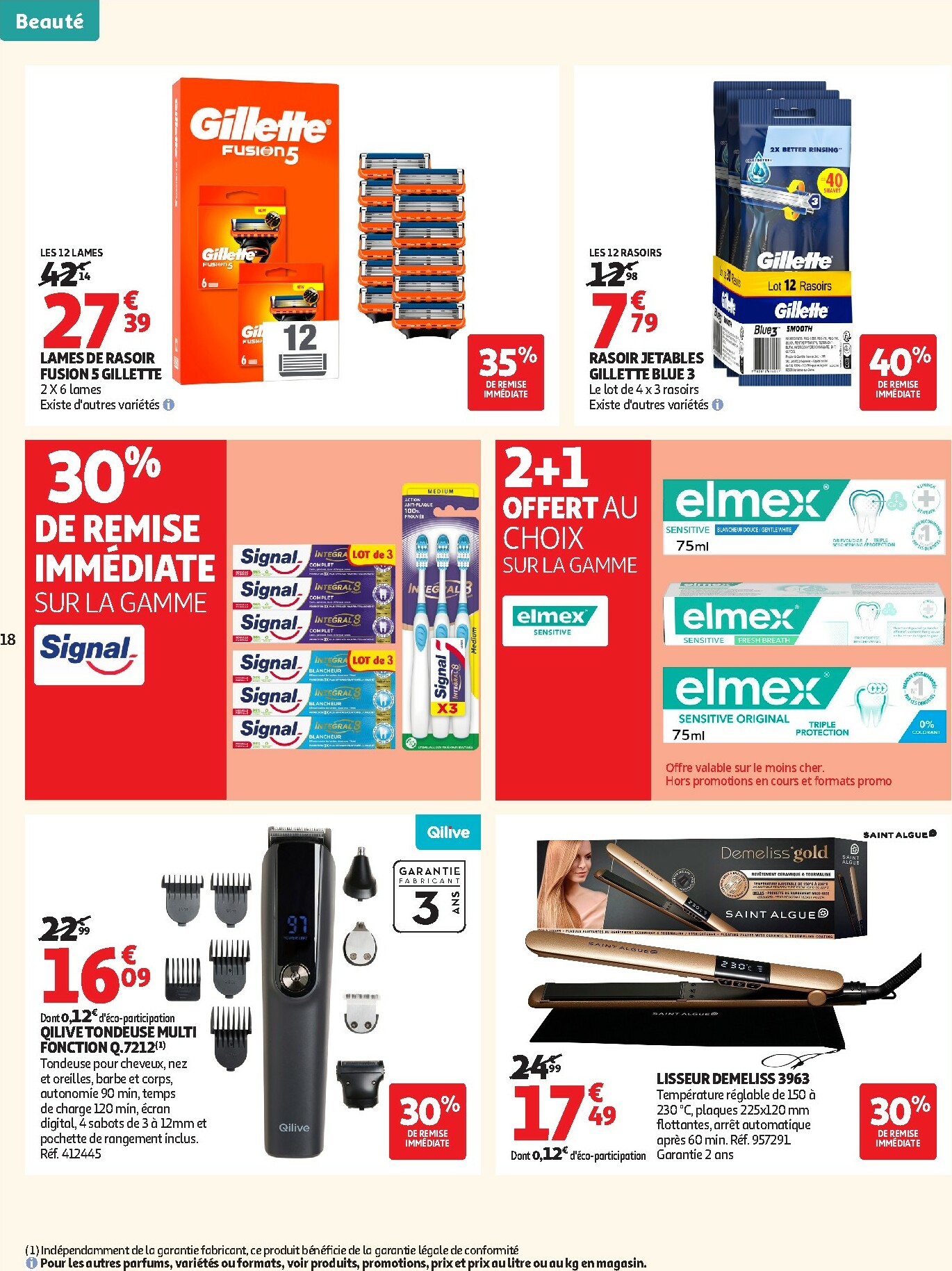 auchan - Catalogue Auchan Supermarché - Tops produits super valable du 27/01 au 07/02 - page: 18