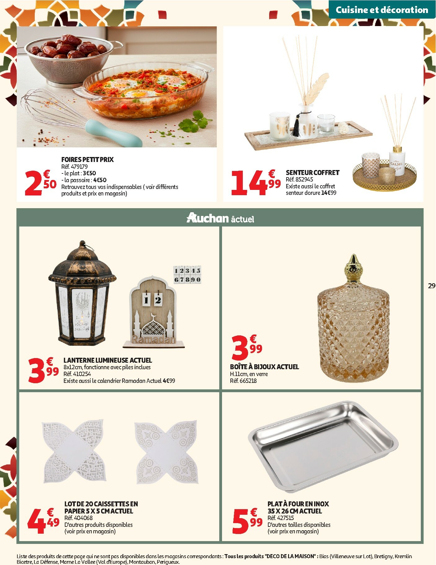 auchan - Catalogue Auchan - Ramadan valable du 03/02/2026 au 01/03/2026 - page: 29