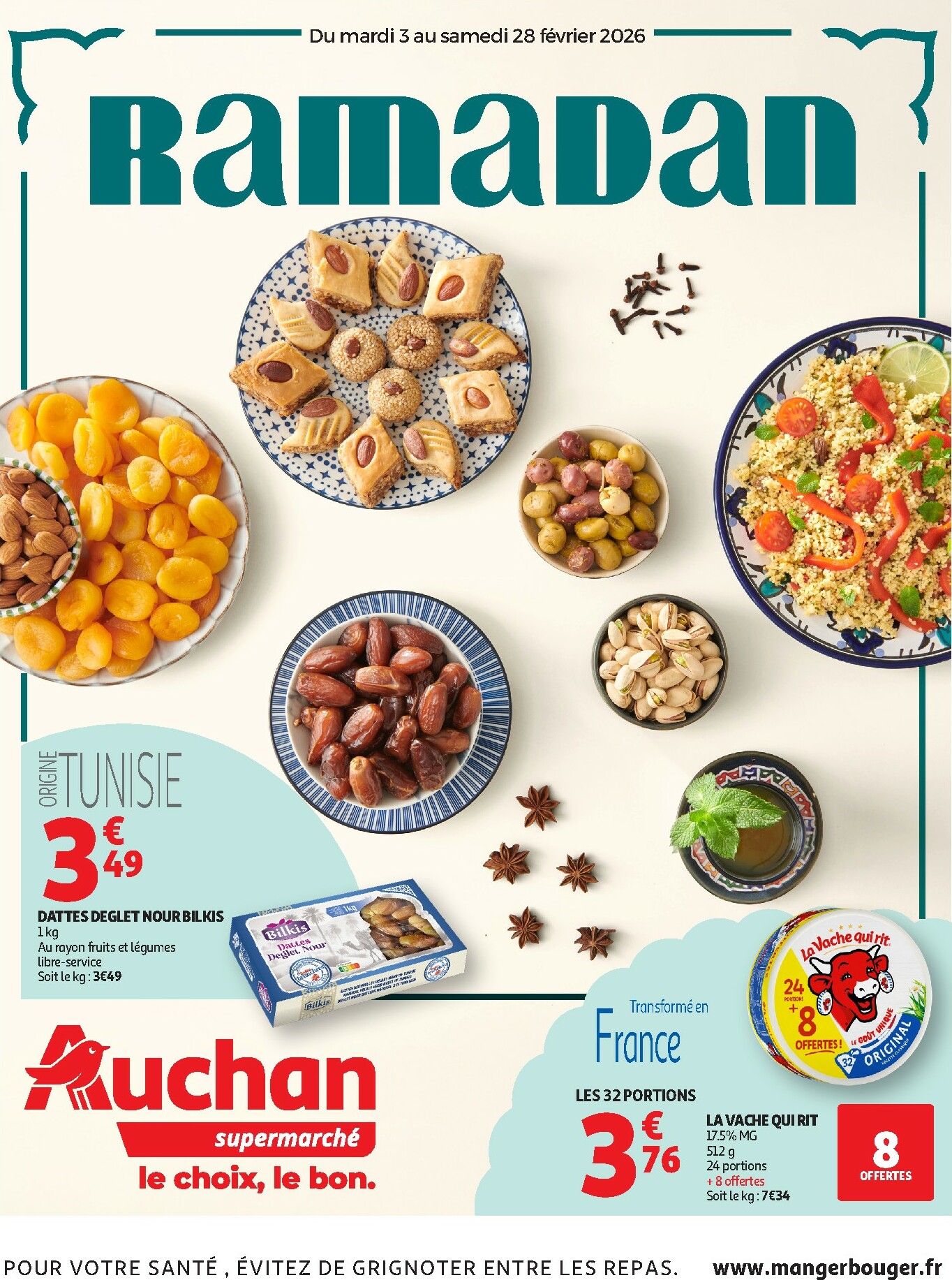 auchan - Catalogue Auchan Supermarché - Ramadan valable du 03/02/2026 au 28/02/2026