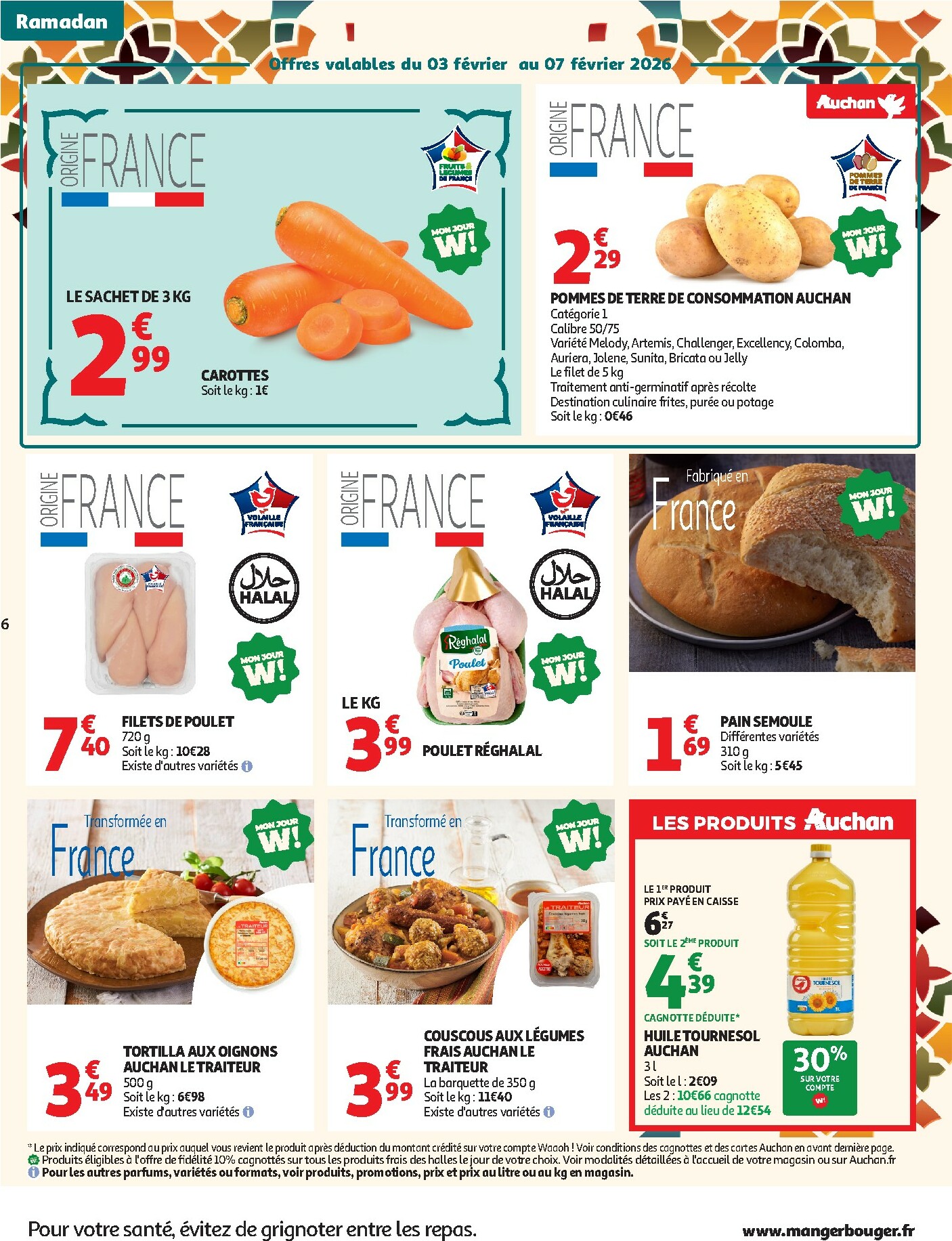 auchan - Catalogue Auchan Supermarché - Ramadan valable du 03/02/2026 au 28/02/2026 - page: 6