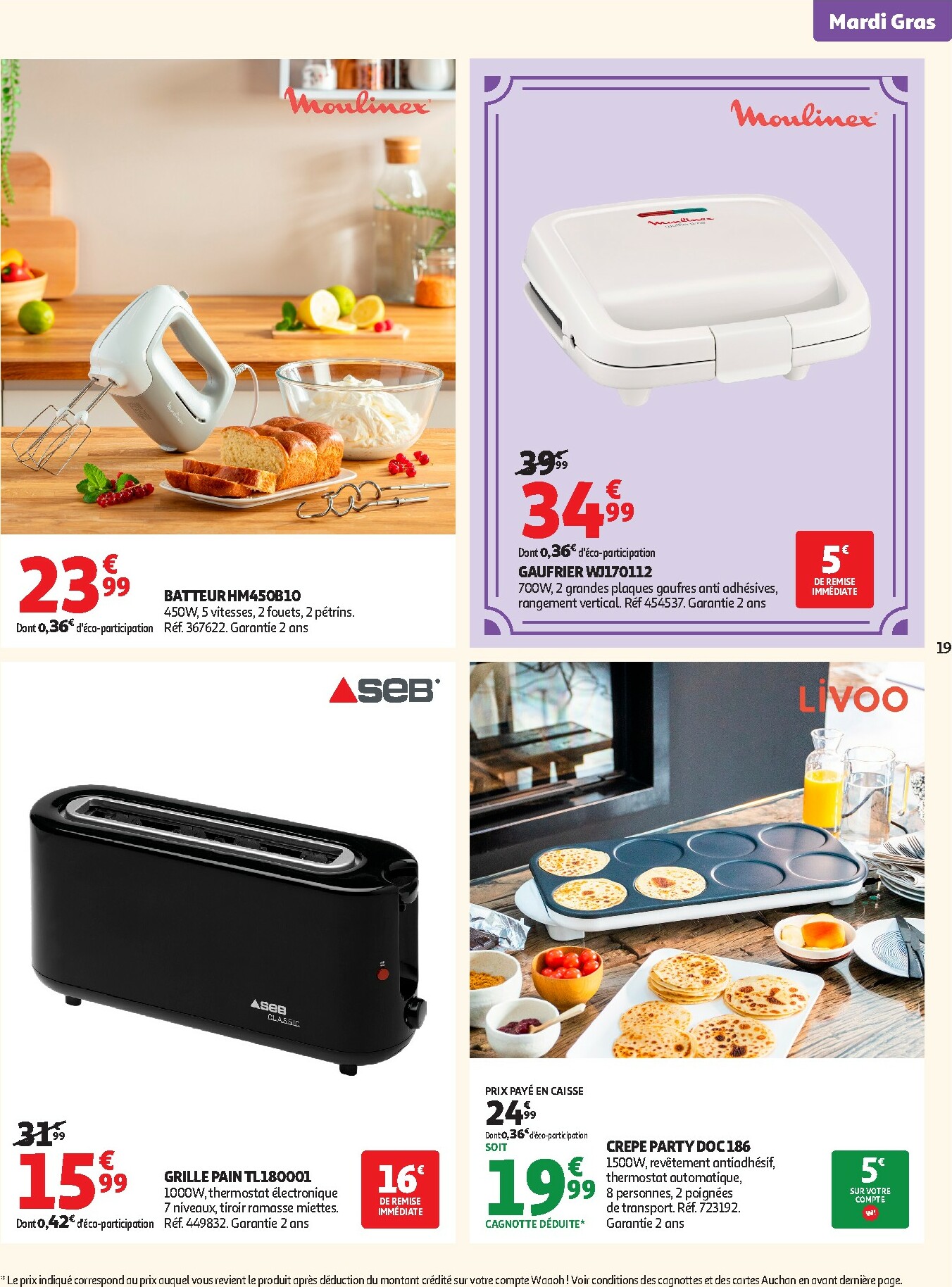 auchan - Catalogue Auchan Supermarché - Tops produits super valable du 10/02/2026 au 21/02/2026 - page: 19