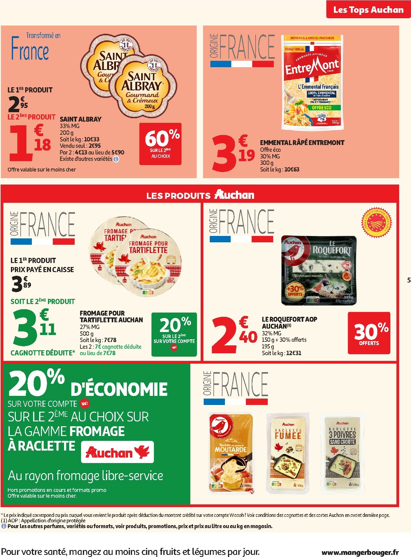 auchan - Catalogue Auchan Supermarché - Tops produits super valable du 10/02/2026 au 21/02/2026 - page: 5