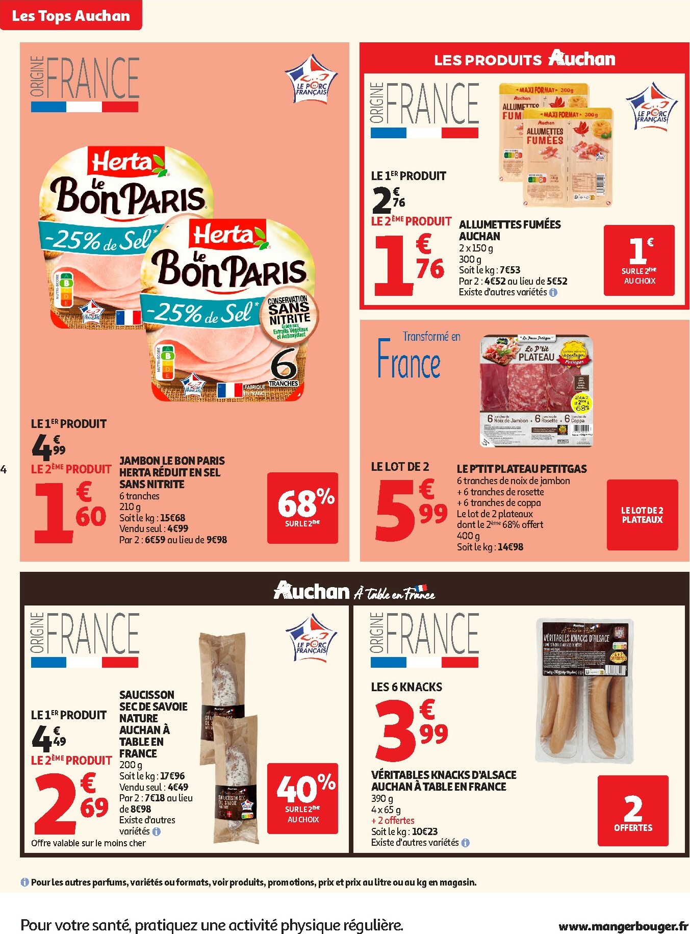 auchan - Catalogue Auchan Supermarché - Tops produits super valable du 10/02/2026 au 21/02/2026 - page: 4