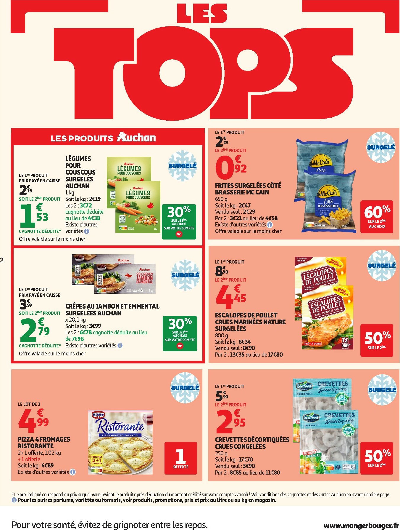 auchan - Catalogue Auchan Supermarché - Tops produits super valable du 10/02/2026 au 21/02/2026 - page: 2