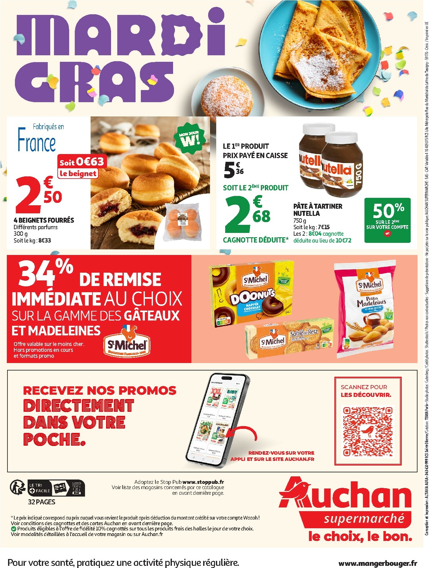 auchan - Catalogue Auchan Supermarché - Tops produits super valable du 10/02/2026 au 21/02/2026 - page: 32