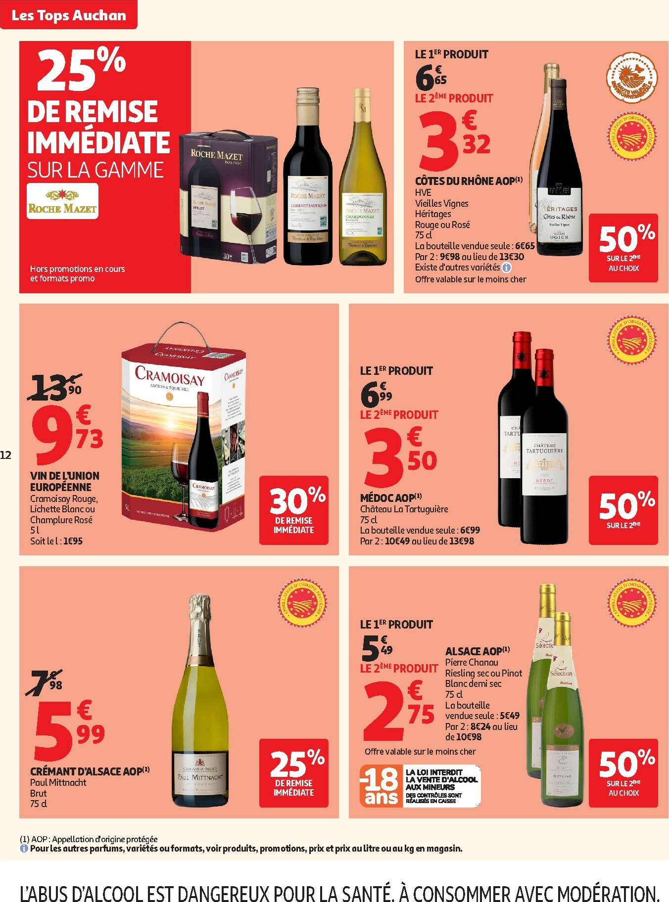 auchan - Catalogue Auchan - Tops produits, top prix valable du 10/02/2026 au 22/02/2026 - page: 12