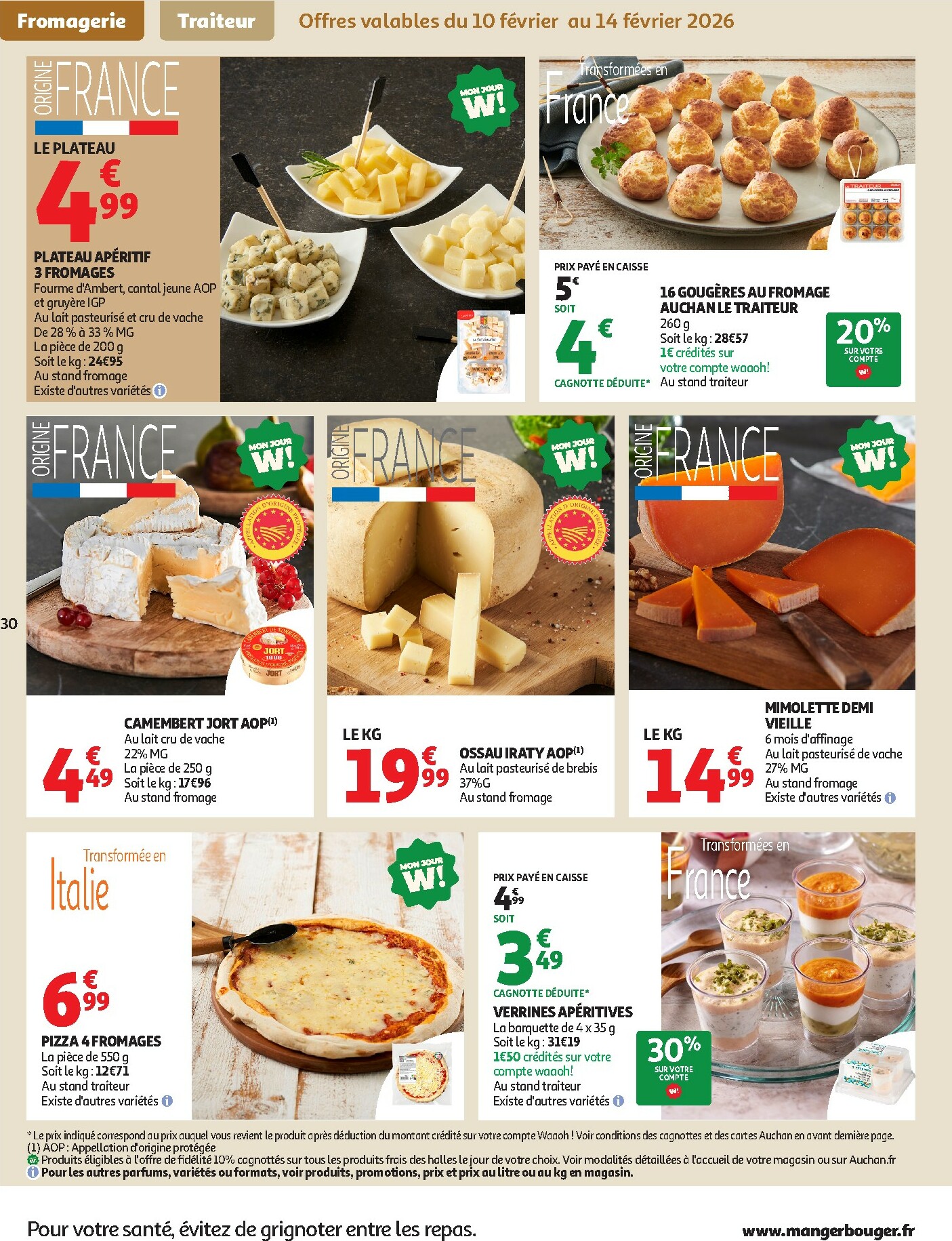 auchan - Catalogue Auchan - Tops produits, top prix valable du 10/02/2026 au 22/02/2026 - page: 30