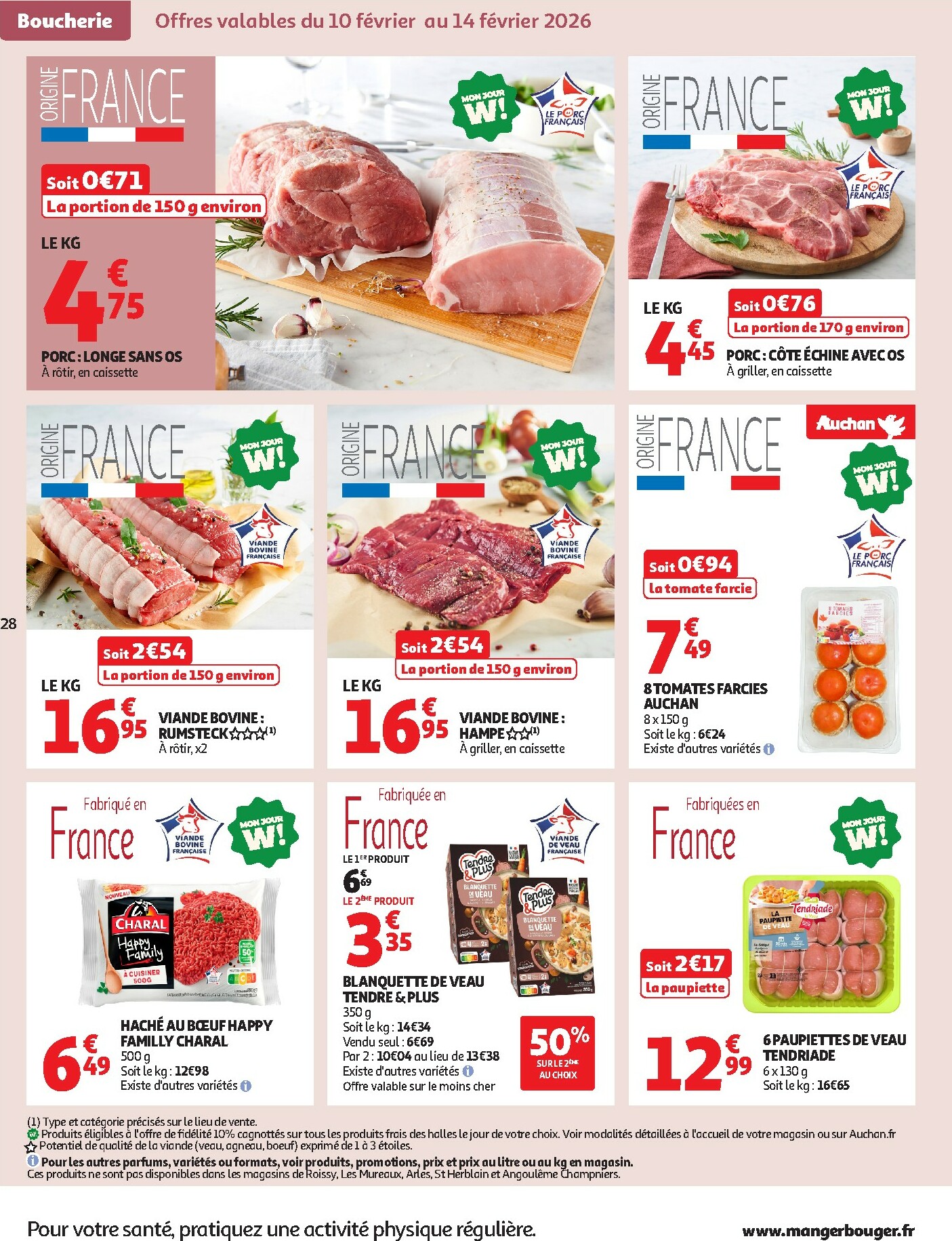 auchan - Catalogue Auchan - Tops produits, top prix valable du 10/02/2026 au 22/02/2026 - page: 28