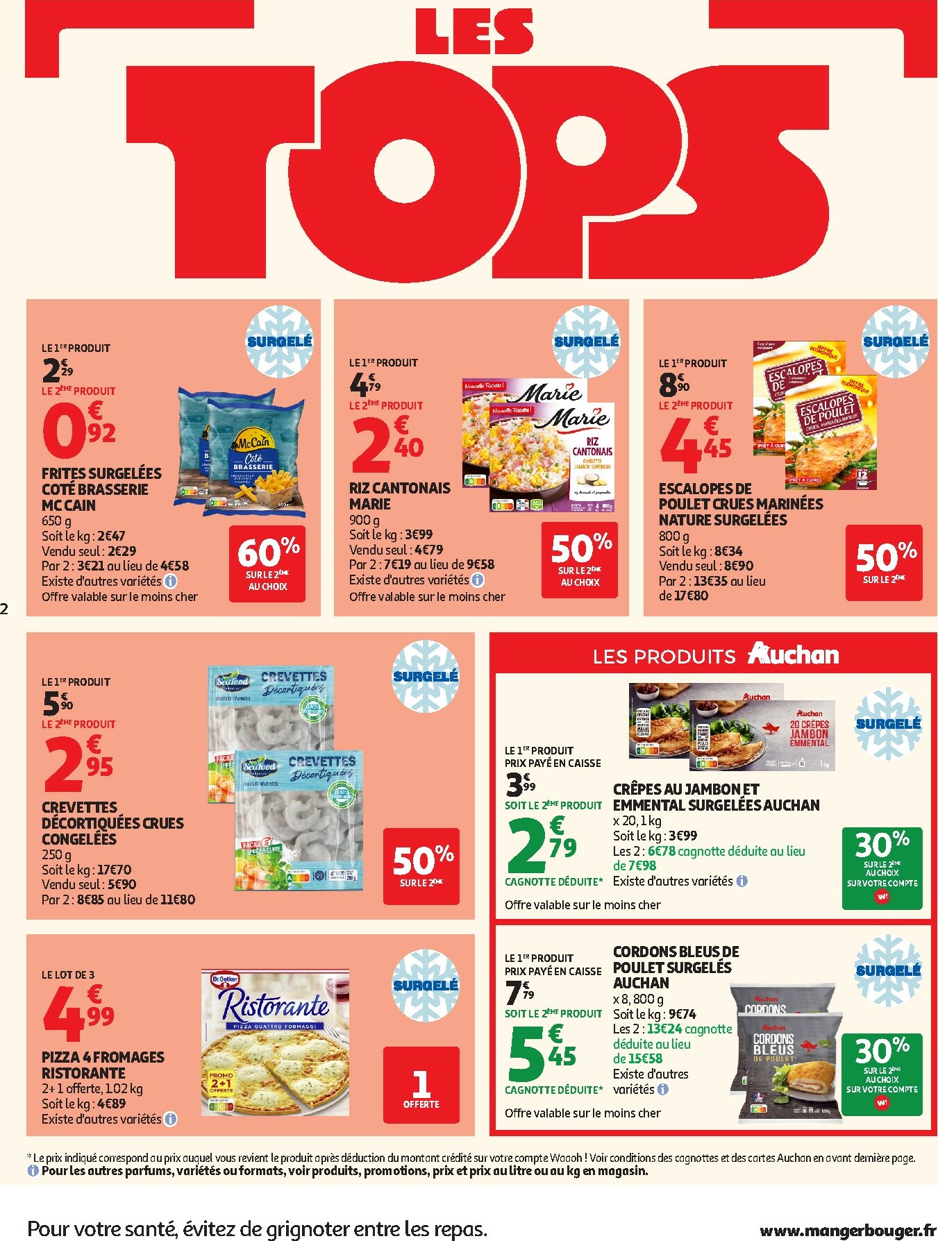 auchan - Catalogue Auchan - Tops produits, top prix valable du 10/02/2026 au 22/02/2026 - page: 2