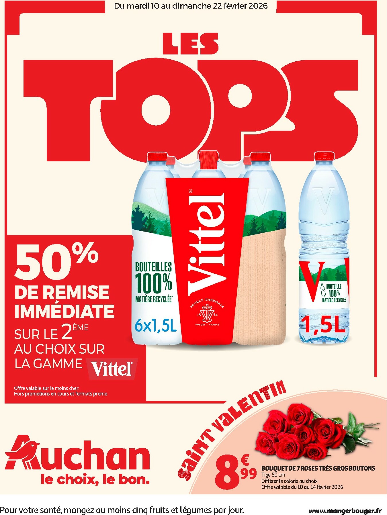 auchan - Catalogue Auchan - Tops produits, top prix valable du 10/02/2026 au 22/02/2026