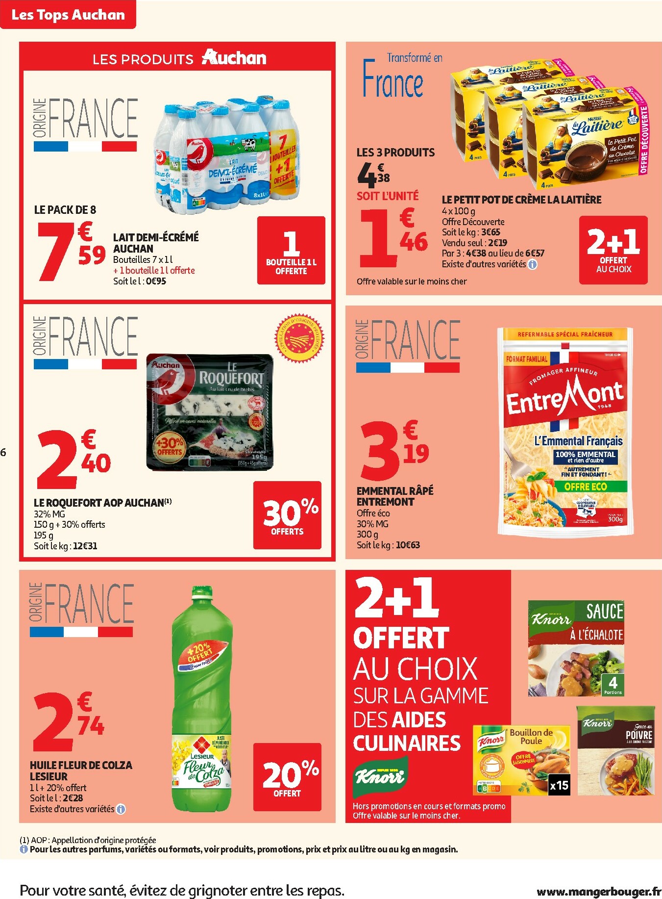 auchan - Catalogue Auchan - Tops produits, top prix valable du 10/02/2026 au 22/02/2026 - page: 6