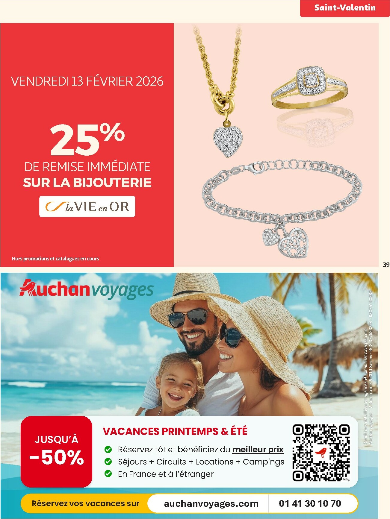 auchan - Catalogue Auchan - Tops produits, top prix valable du 10/02/2026 au 22/02/2026 - page: 39