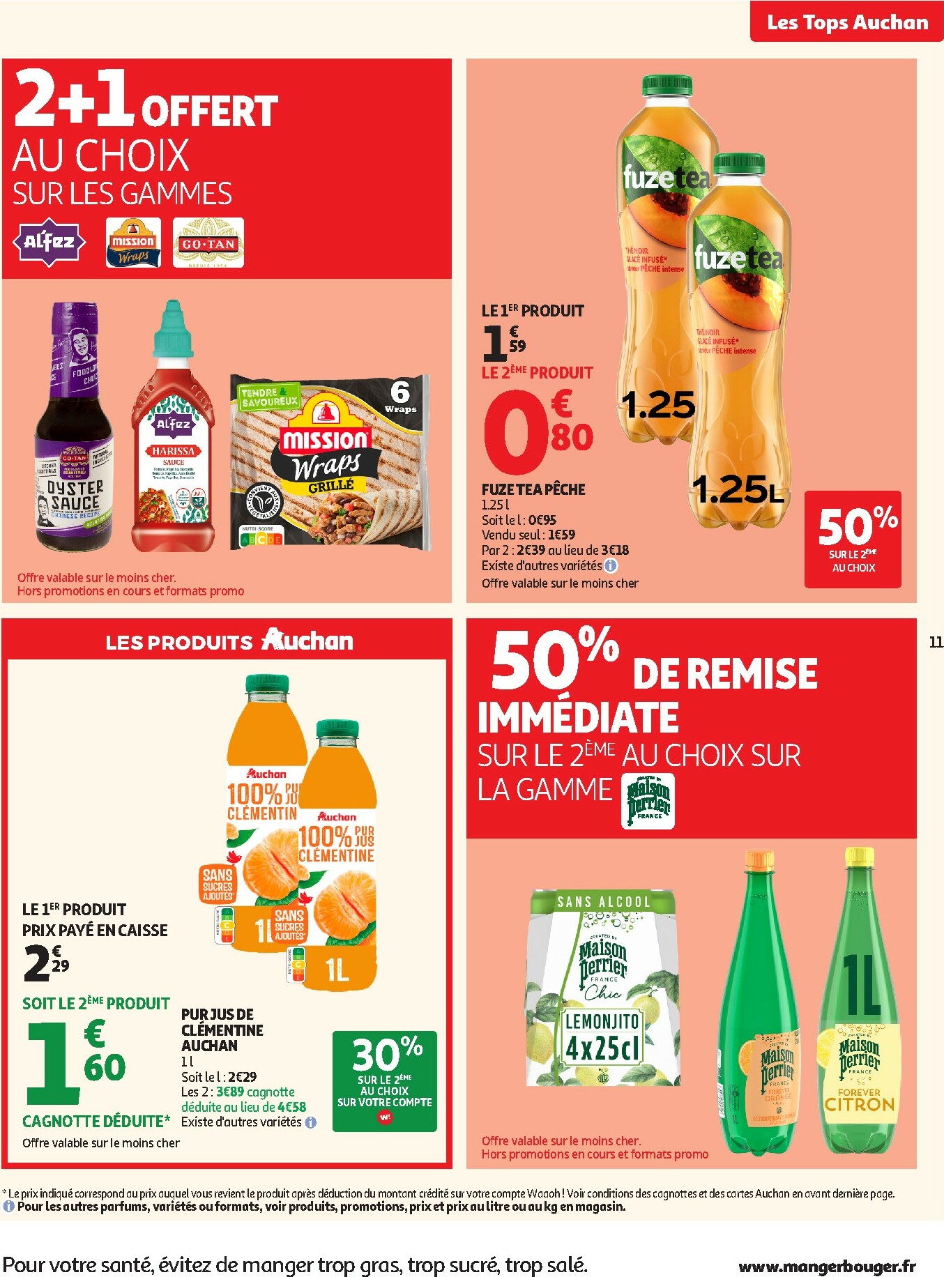 auchan - Catalogue Auchan - Tops produits, top prix valable du 10/02/2026 au 22/02/2026 - page: 11