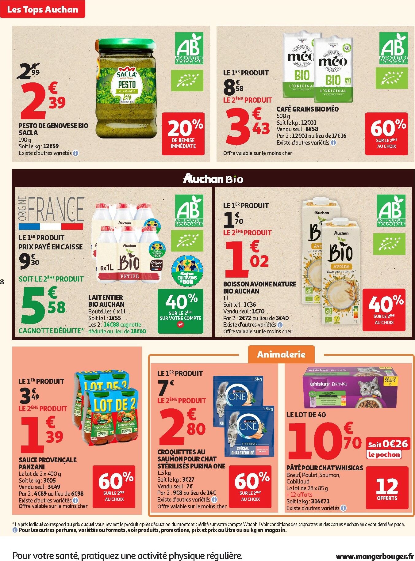 auchan - Catalogue Auchan - Tops produits, top prix valable du 10/02/2026 au 22/02/2026 - page: 8