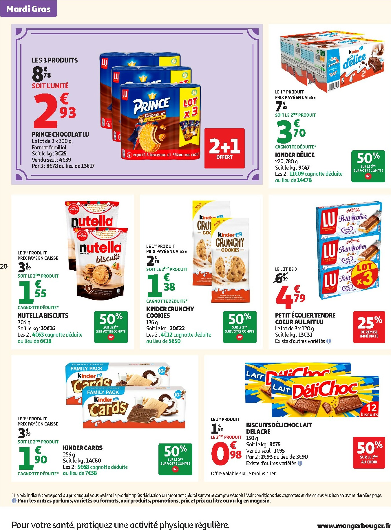 auchan - Catalogue Auchan - Tops produits, top prix valable du 10/02/2026 au 22/02/2026 - page: 20