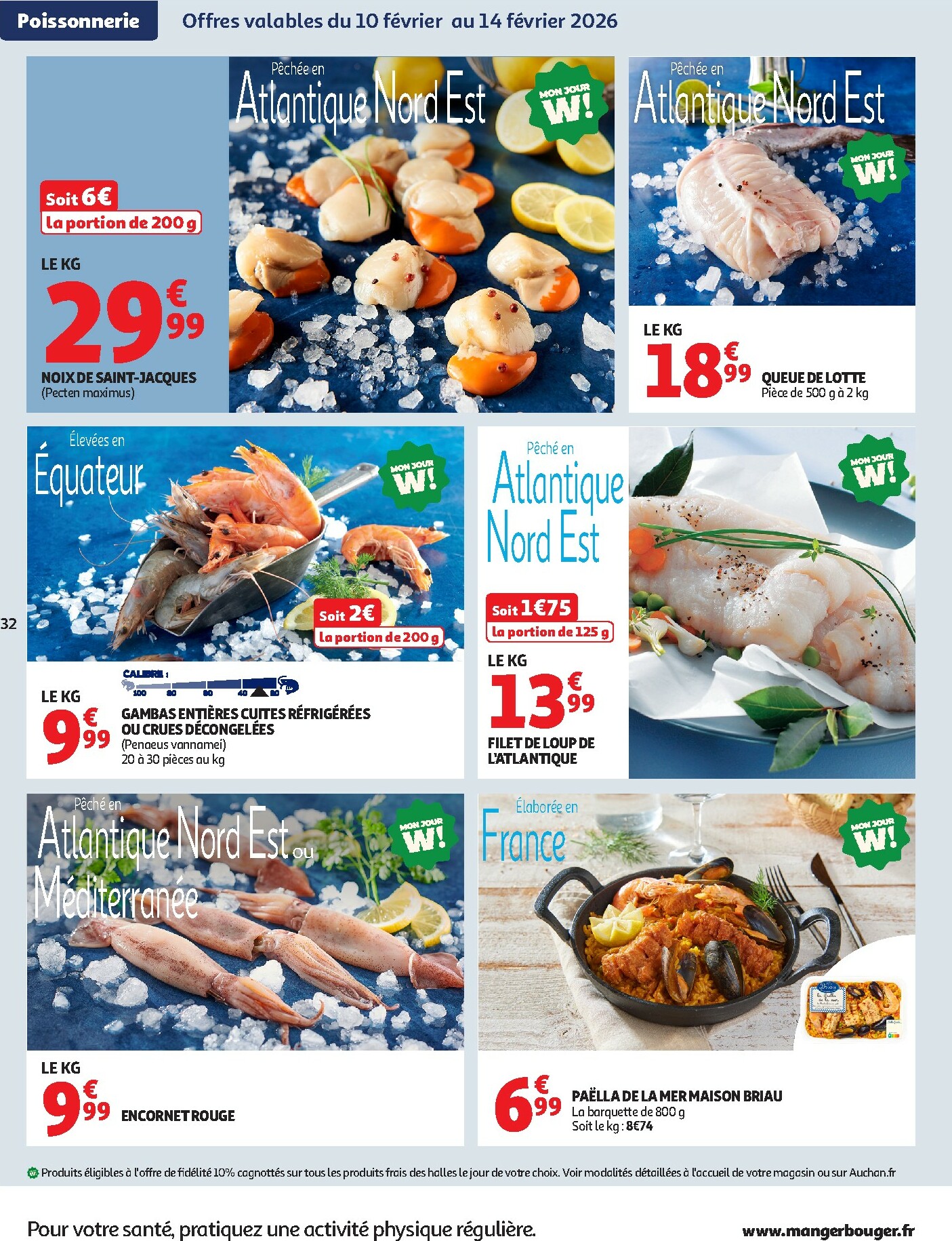 auchan - Catalogue Auchan - Tops produits, top prix valable du 10/02/2026 au 22/02/2026 - page: 32