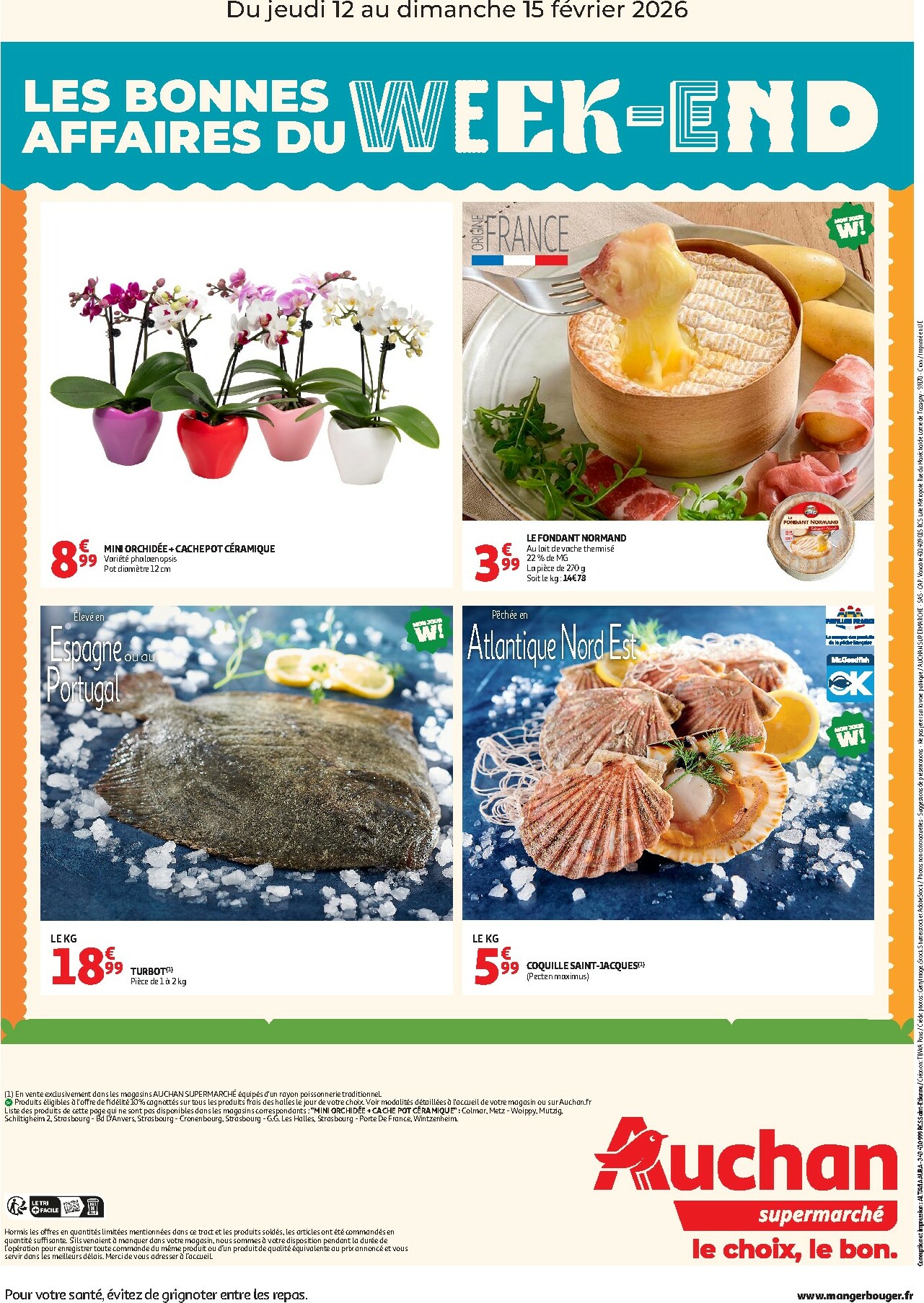 auchan - Catalogue Auchan Supermarché - Les bons plans du week-end dans votre super valable du 12/02/2026 au 15/02/2026 - page: 2