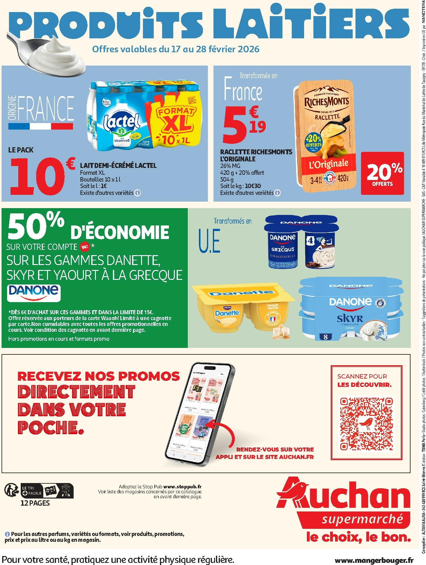 auchan - Catalogue Auchan Supermarché - Produits frais valable du 17/02/2026 au 21/02/2026 - page: 12