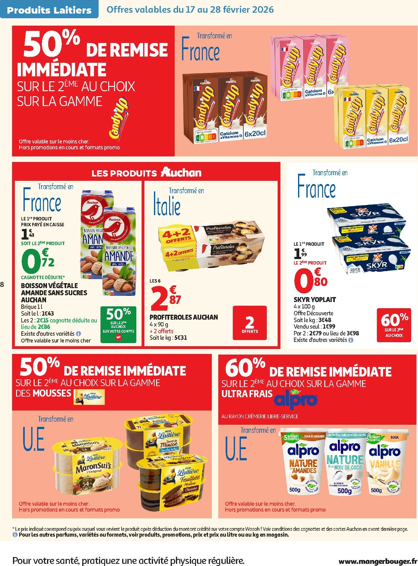 auchan - Catalogue Auchan Supermarché - Produits frais valable du 17/02/2026 au 21/02/2026 - page: 8