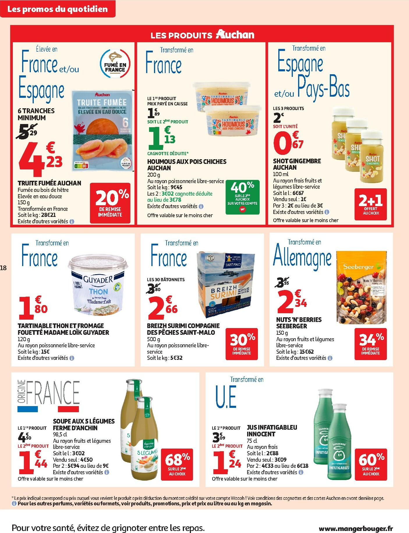 auchan - Catalogue Auchan - Produits laitiers valable du 17/02/2026 au 01/03/2026 - page: 18