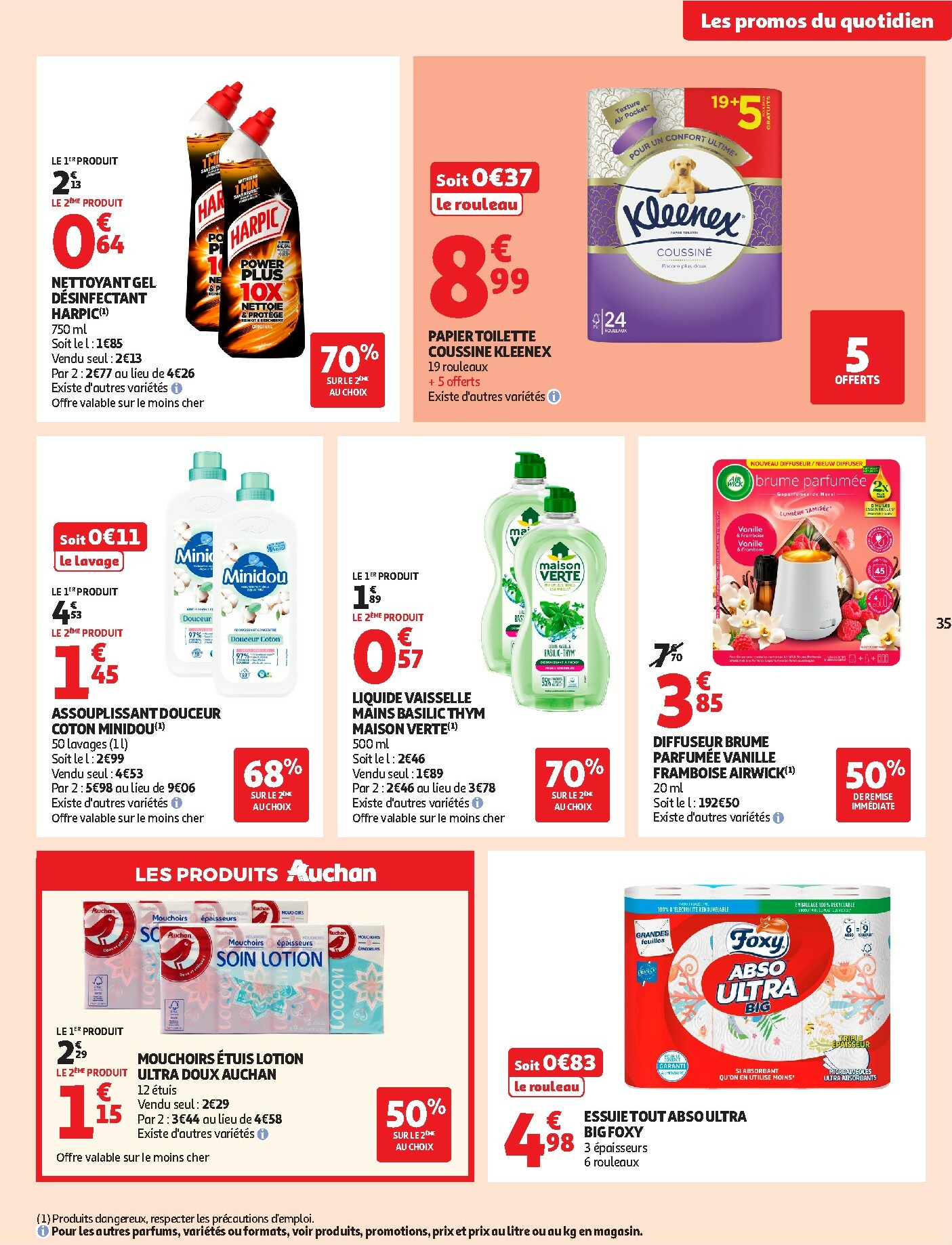 auchan - Catalogue Auchan - Produits laitiers valable du 17/02/2026 au 01/03/2026 - page: 35
