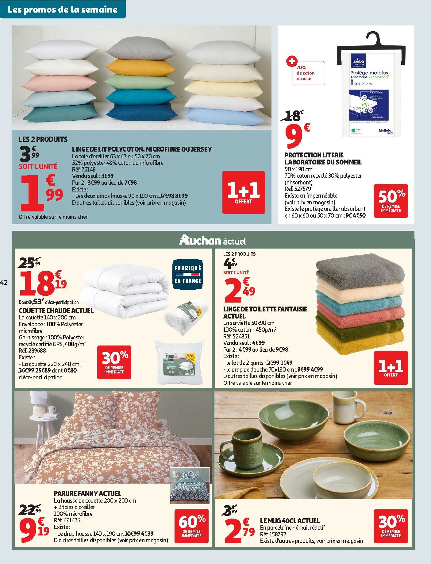 auchan - Catalogue Auchan - Produits laitiers valable du 17/02/2026 au 01/03/2026 - page: 42