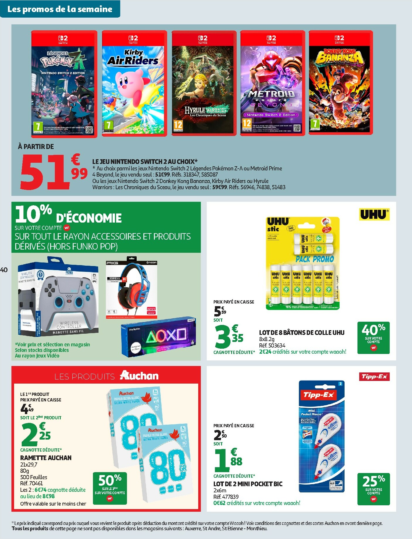 auchan - Catalogue Auchan - Produits laitiers valable du 17/02/2026 au 01/03/2026 - page: 40