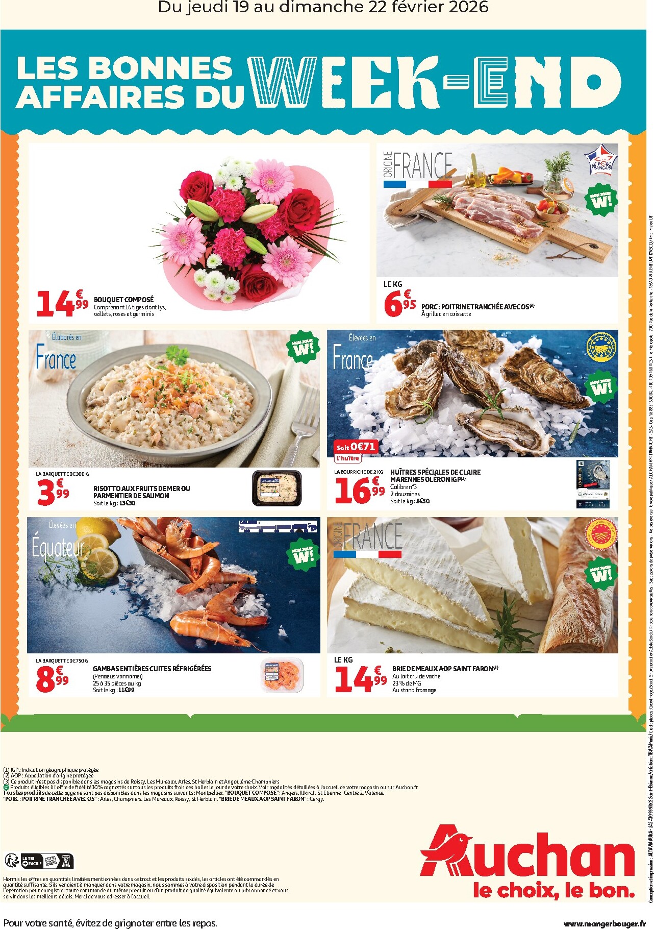 auchan - Catalogue Auchan - Les bons plans du week-end dans votre hyper valable du 19/02/2026 au 22/02/2026 - page: 2
