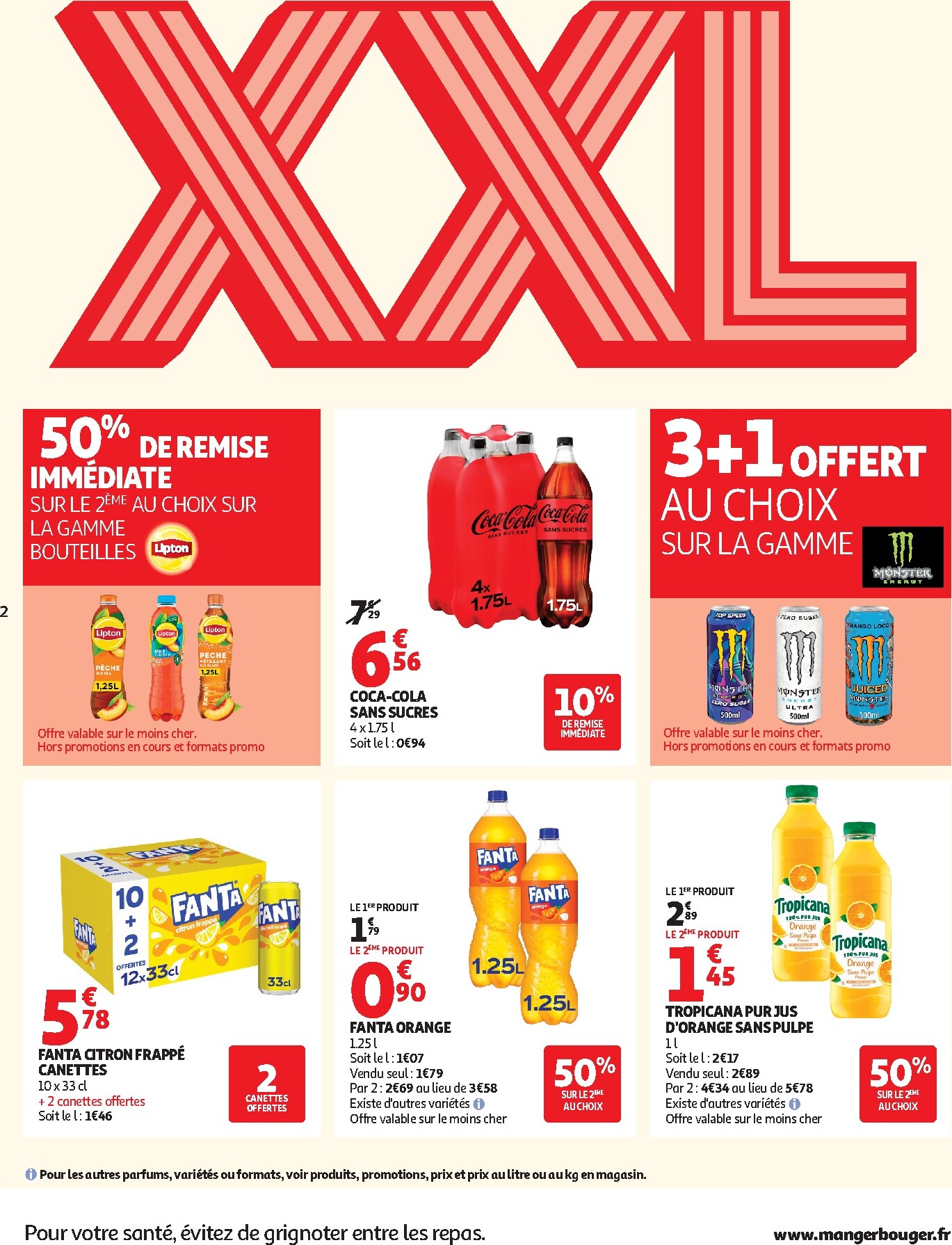auchan - Catalogue Auchan Supermarché - Promos XXL valable du 24/02/2026 au 07/03/2026 - page: 2