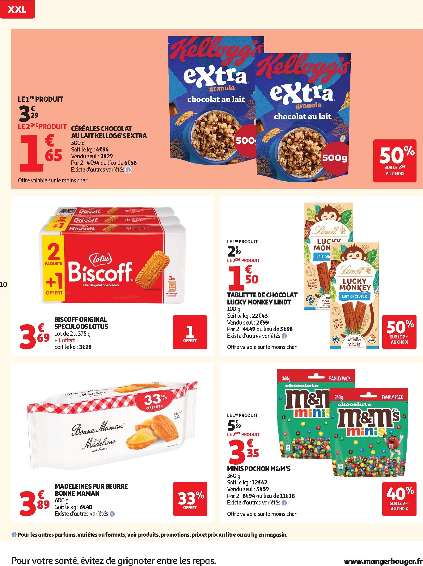 auchan - Catalogue Auchan Supermarché - Promos XXL valable du 24/02/2026 au 07/03/2026 - page: 10