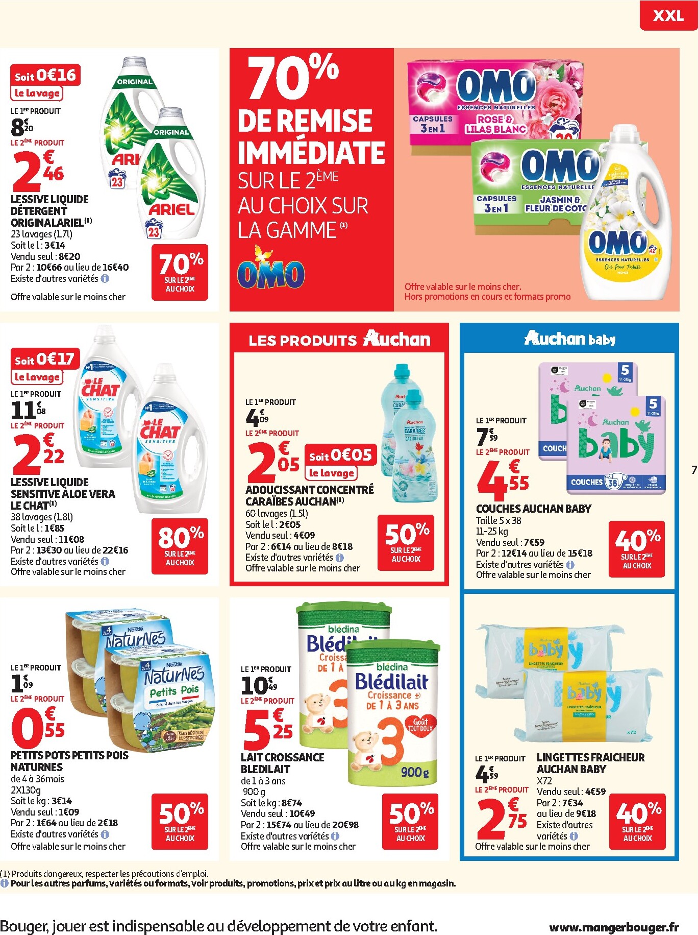 auchan - Catalogue Auchan Supermarché - Promos XXL valable du 24/02/2026 au 07/03/2026 - page: 7