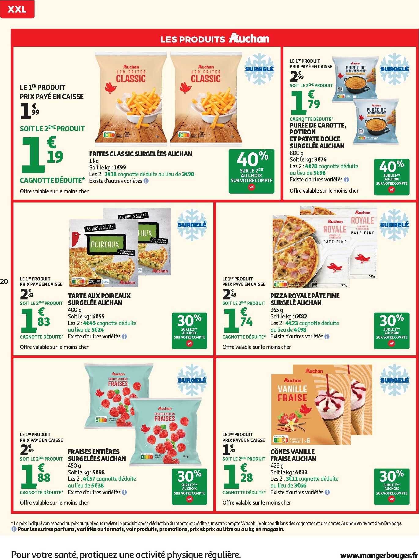 auchan - Catalogue Auchan Supermarché - Promos XXL valable du 24/02/2026 au 07/03/2026 - page: 20