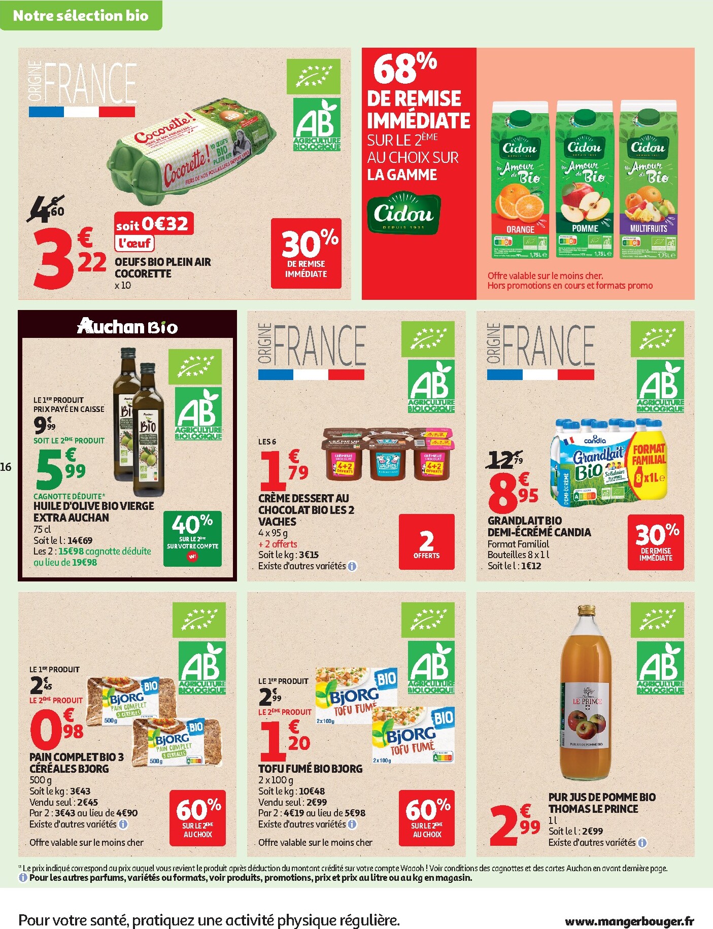auchan - Catalogue Auchan Supermarché - Promos XXL valable du 24/02/2026 au 07/03/2026 - page: 16
