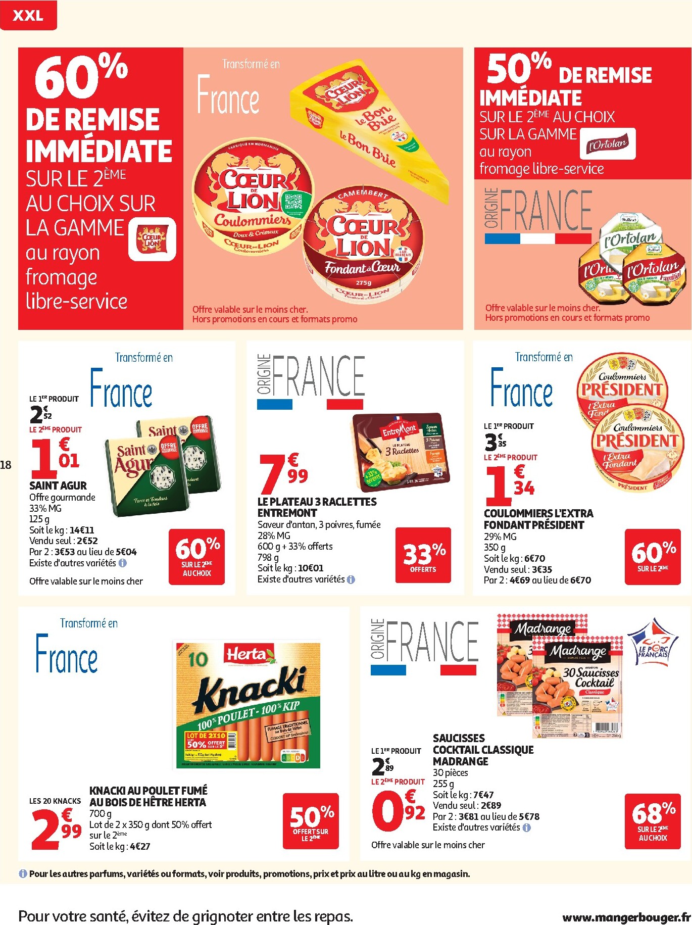 auchan - Catalogue Auchan Supermarché - Promos XXL valable du 24/02/2026 au 07/03/2026 - page: 18