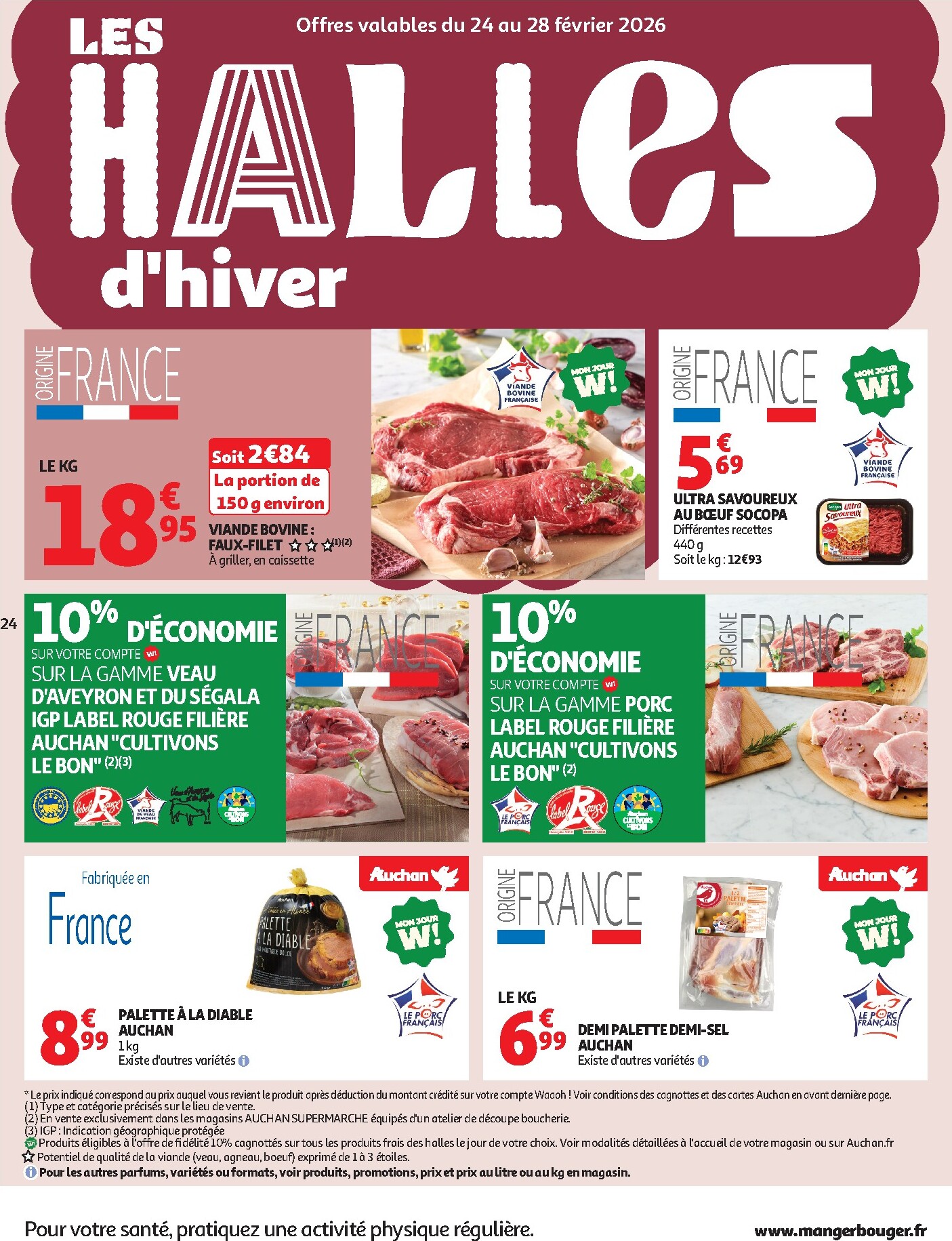 auchan - Catalogue Auchan Supermarché - Promos XXL valable du 24/02/2026 au 07/03/2026 - page: 24