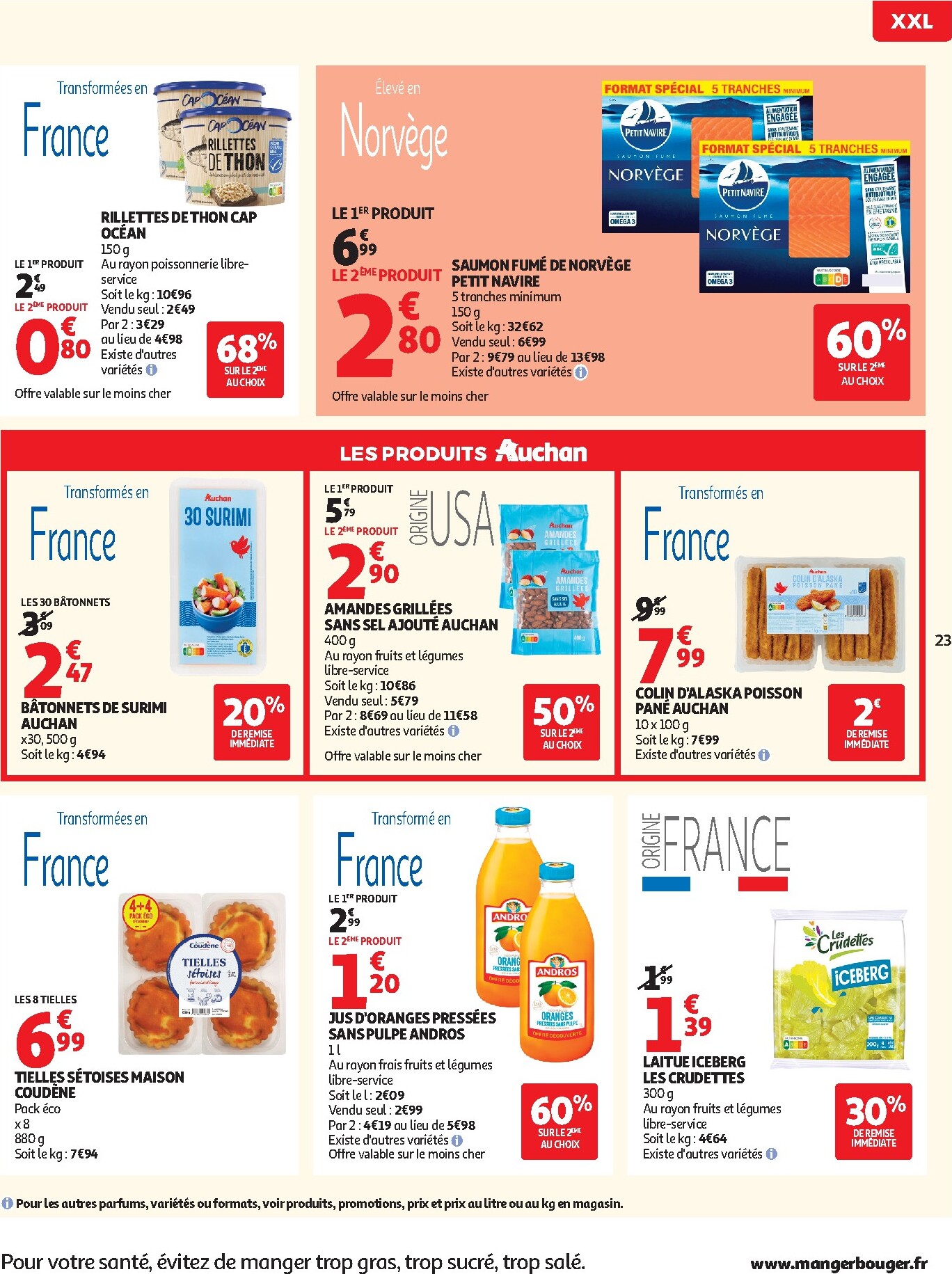 auchan - Catalogue Auchan Supermarché - Promos XXL valable du 24/02/2026 au 07/03/2026 - page: 23