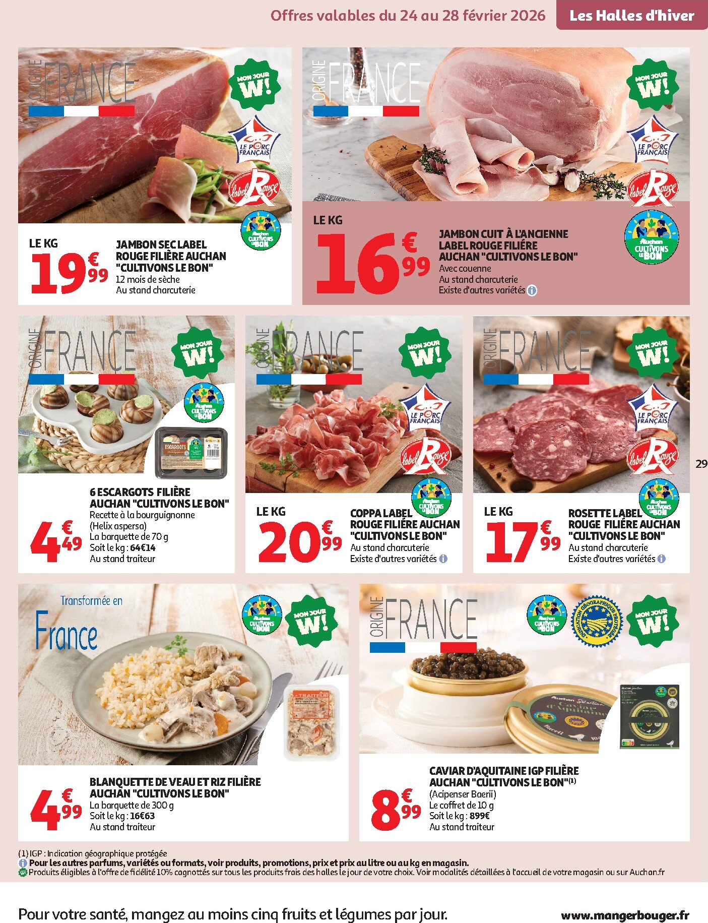 auchan - Catalogue Auchan - Promos XXL valable du 24/02/2026 au 08/03/2026 - page: 29