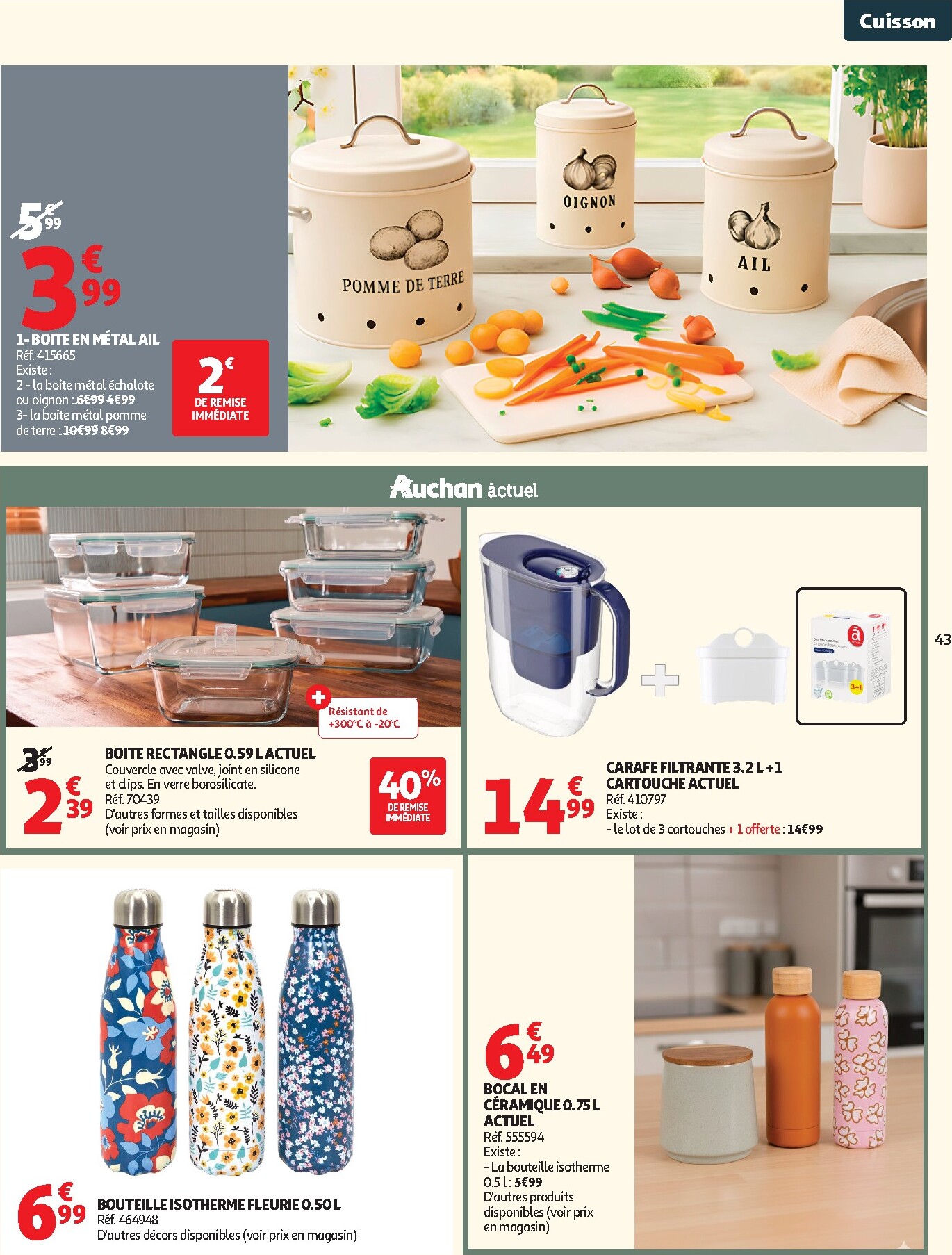 auchan - Catalogue Auchan - Promos XXL valable du 24/02/2026 au 08/03/2026 - page: 43