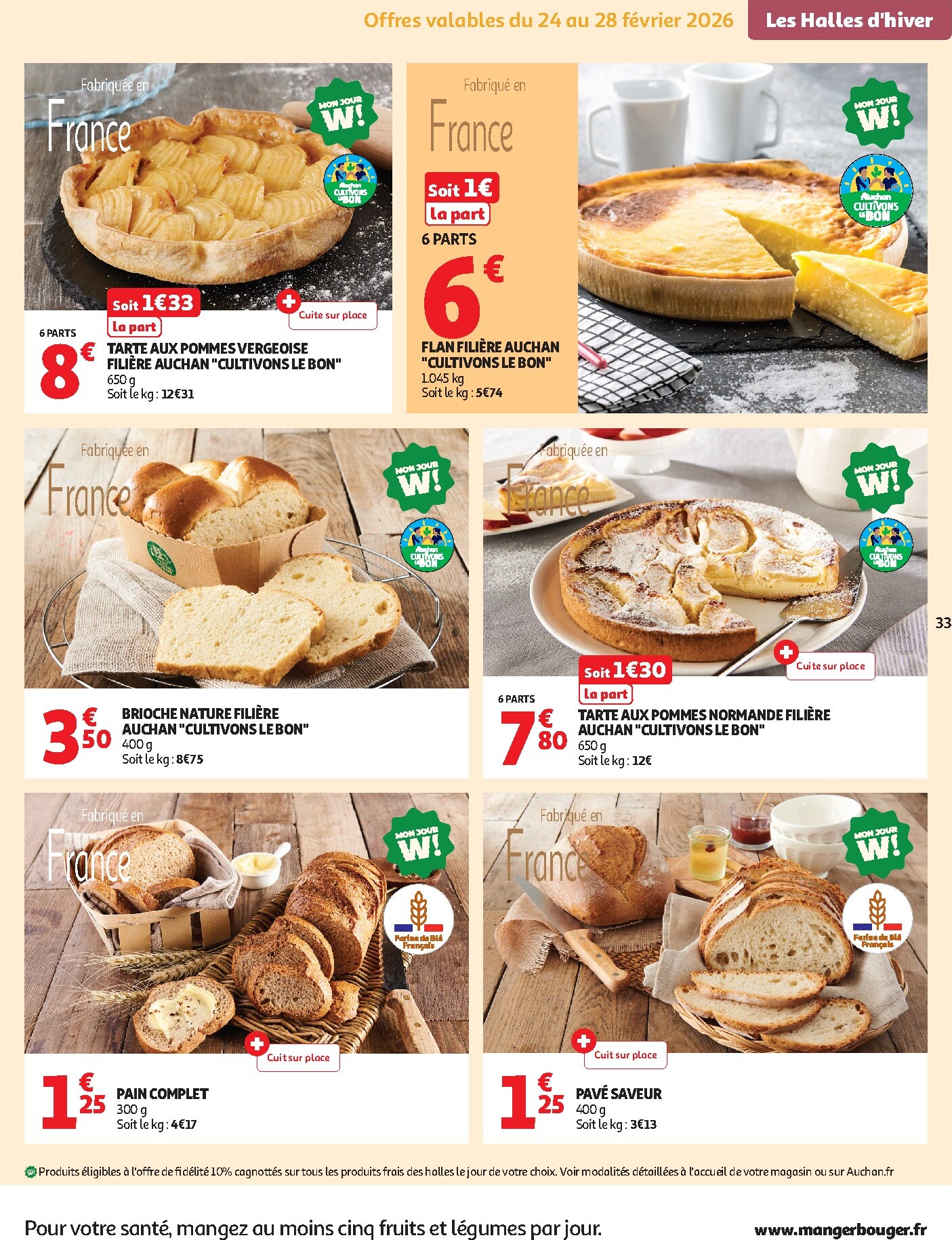 auchan - Catalogue Auchan - Promos XXL valable du 24/02/2026 au 08/03/2026 - page: 33