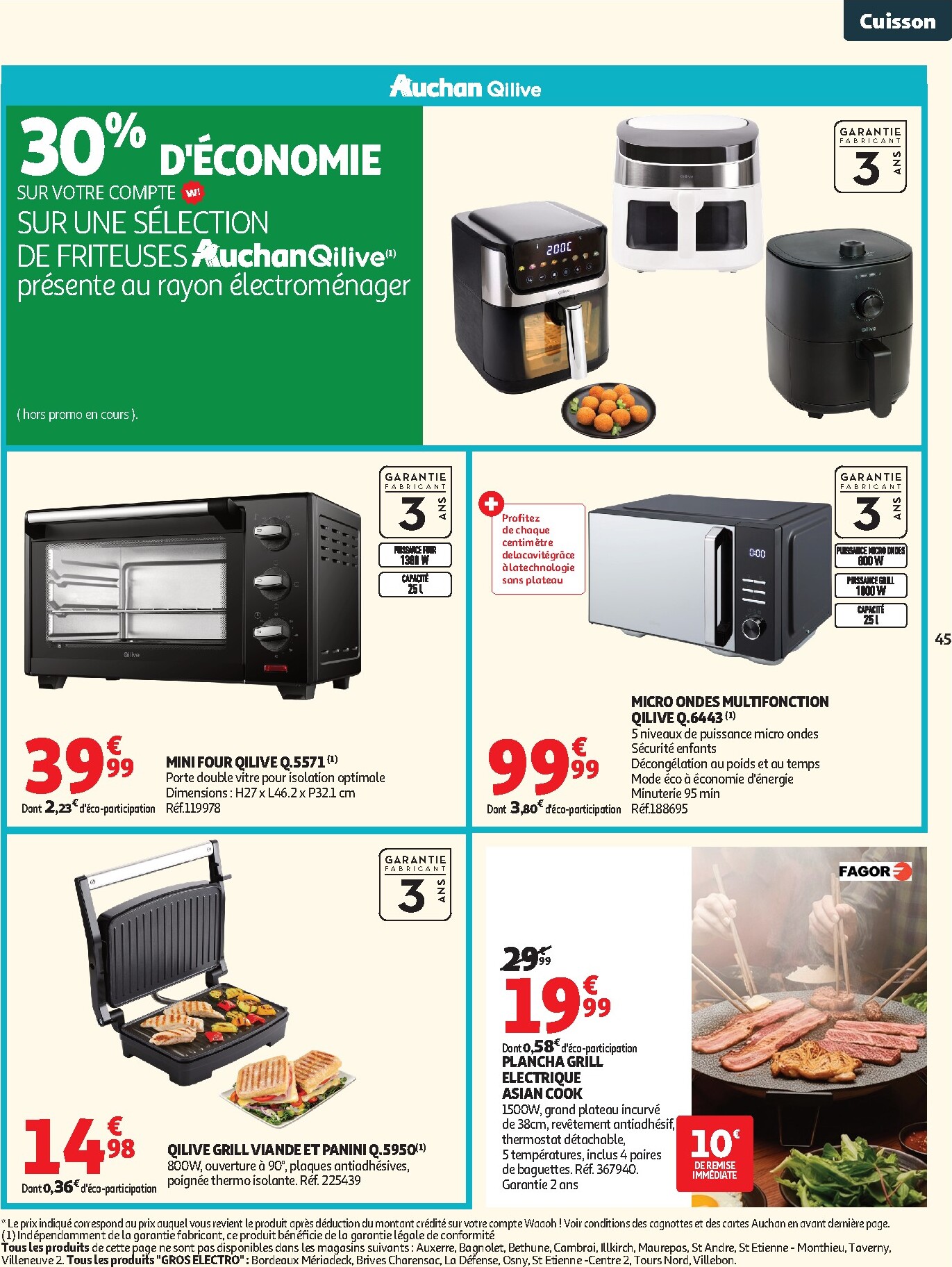 auchan - Catalogue Auchan - Promos XXL valable du 24/02/2026 au 08/03/2026 - page: 45