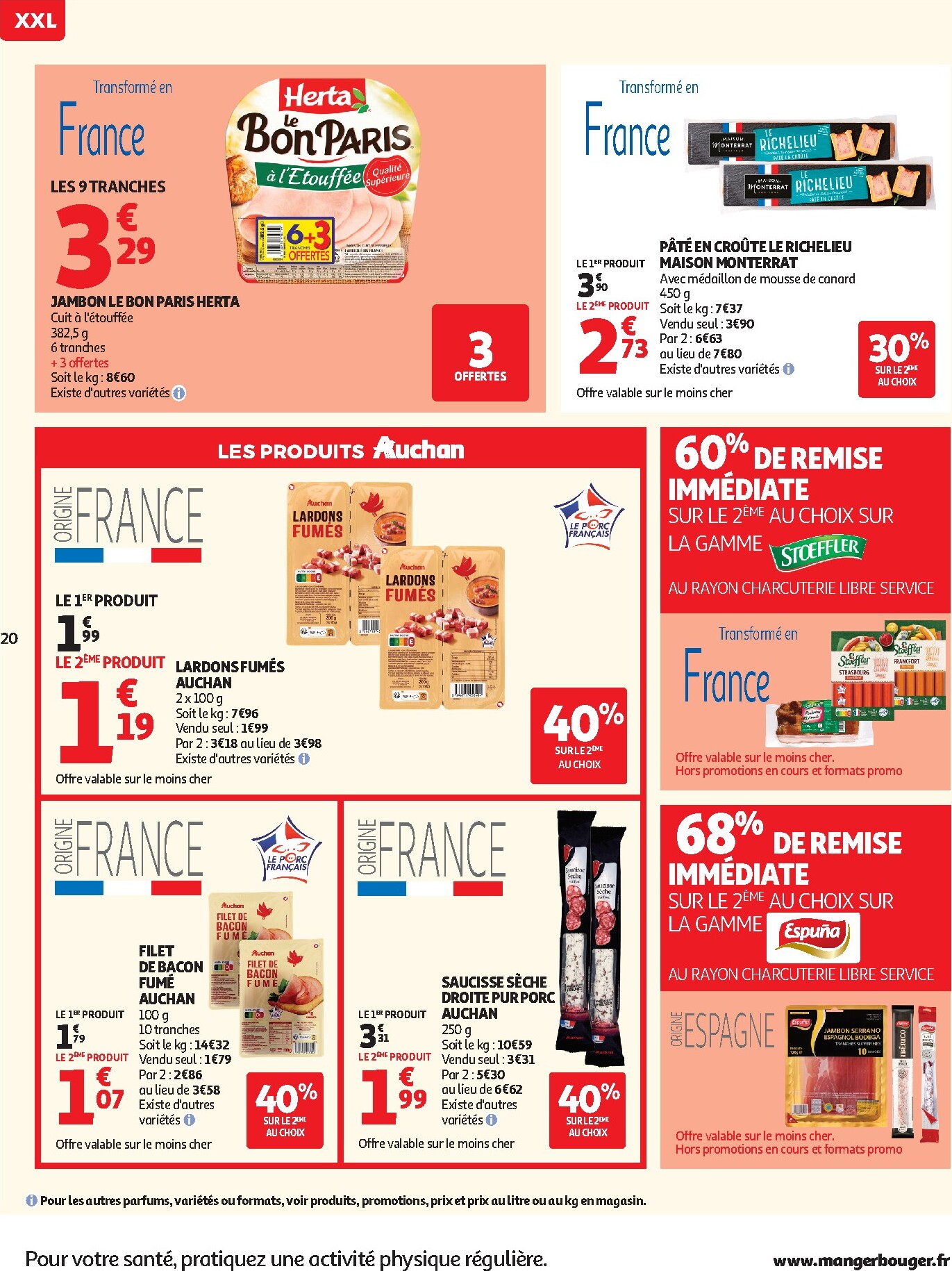 auchan - Catalogue Auchan - Promos XXL valable du 24/02/2026 au 08/03/2026 - page: 20