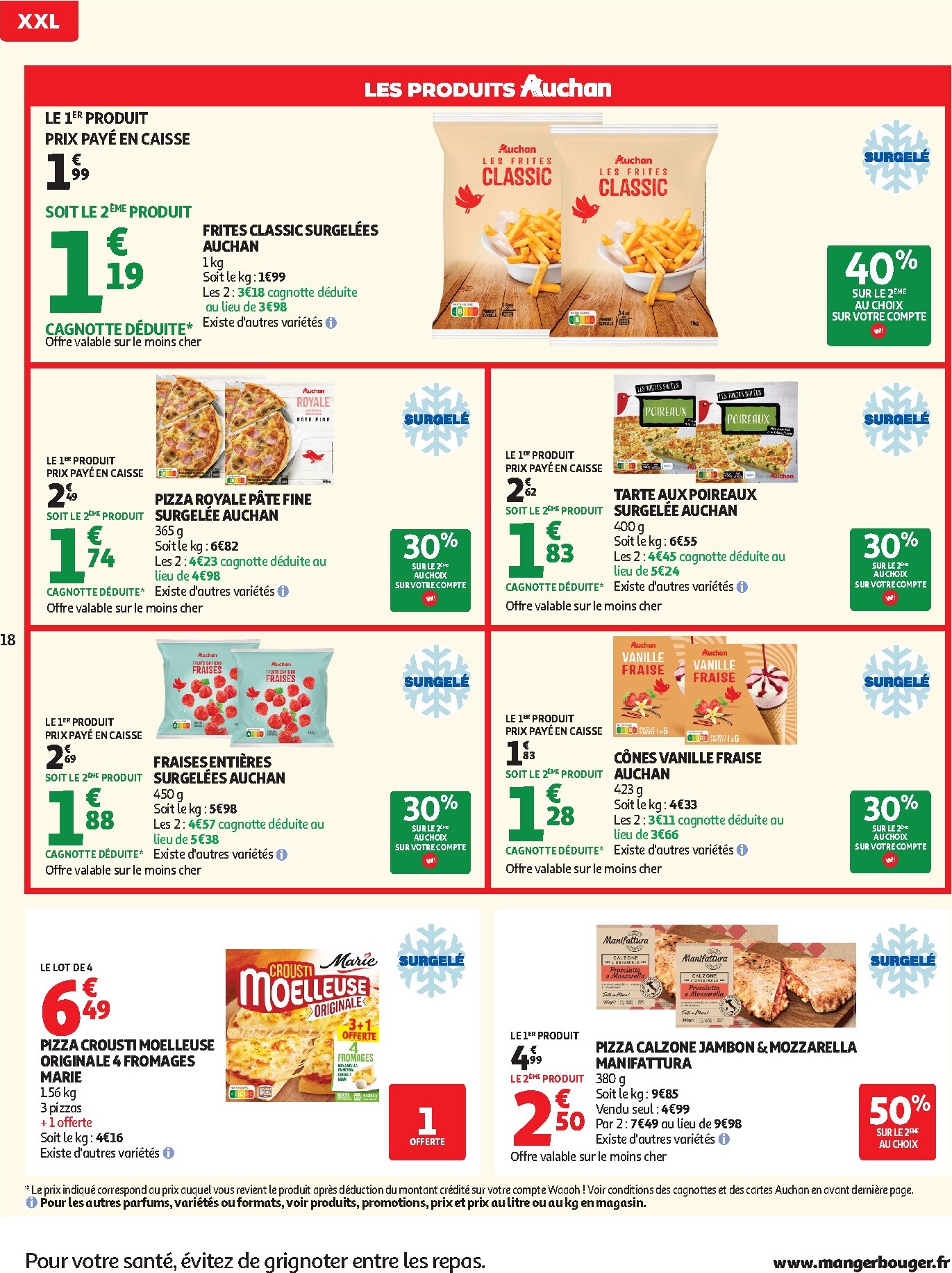 auchan - Catalogue Auchan - Promos XXL valable du 24/02/2026 au 08/03/2026 - page: 18