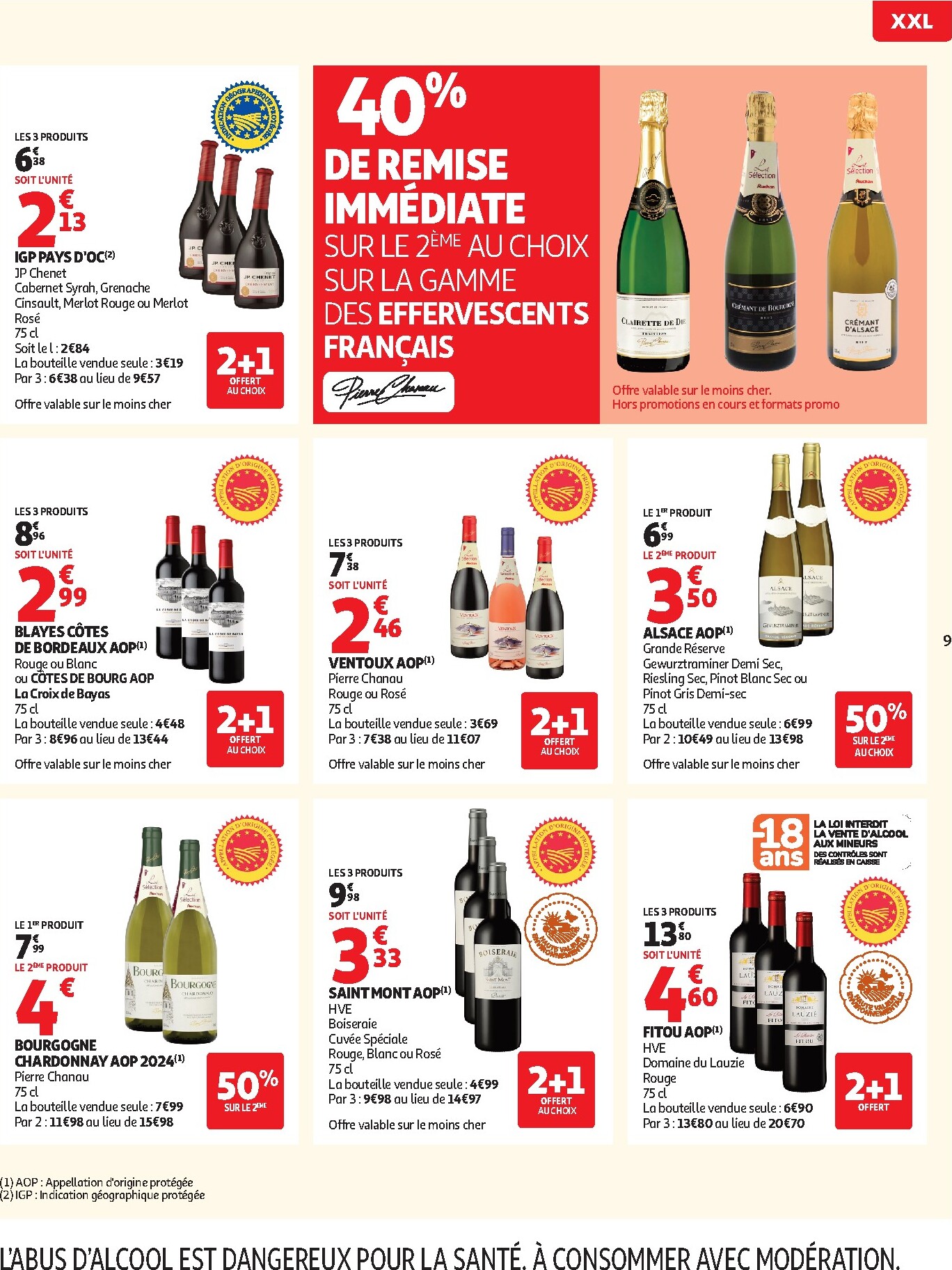 auchan - Catalogue Auchan - Promos XXL valable du 24/02/2026 au 08/03/2026 - page: 9