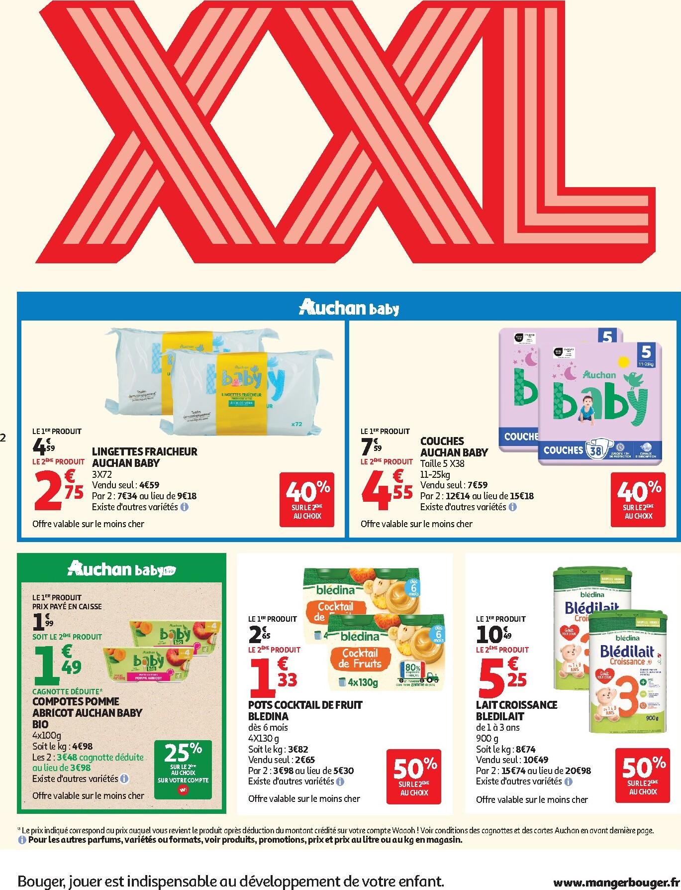 auchan - Catalogue Auchan - Promos XXL valable du 24/02/2026 au 08/03/2026 - page: 2