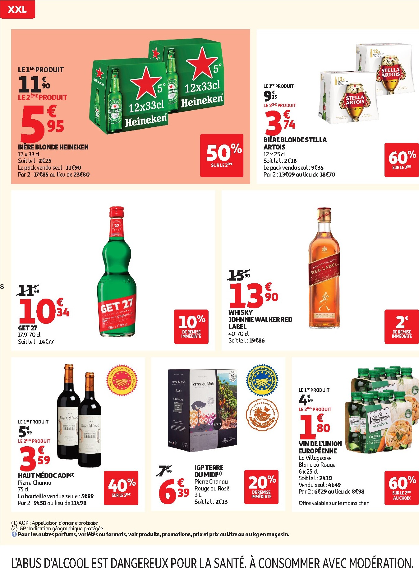 auchan - Catalogue Auchan - Promos XXL valable du 24/02/2026 au 08/03/2026 - page: 8