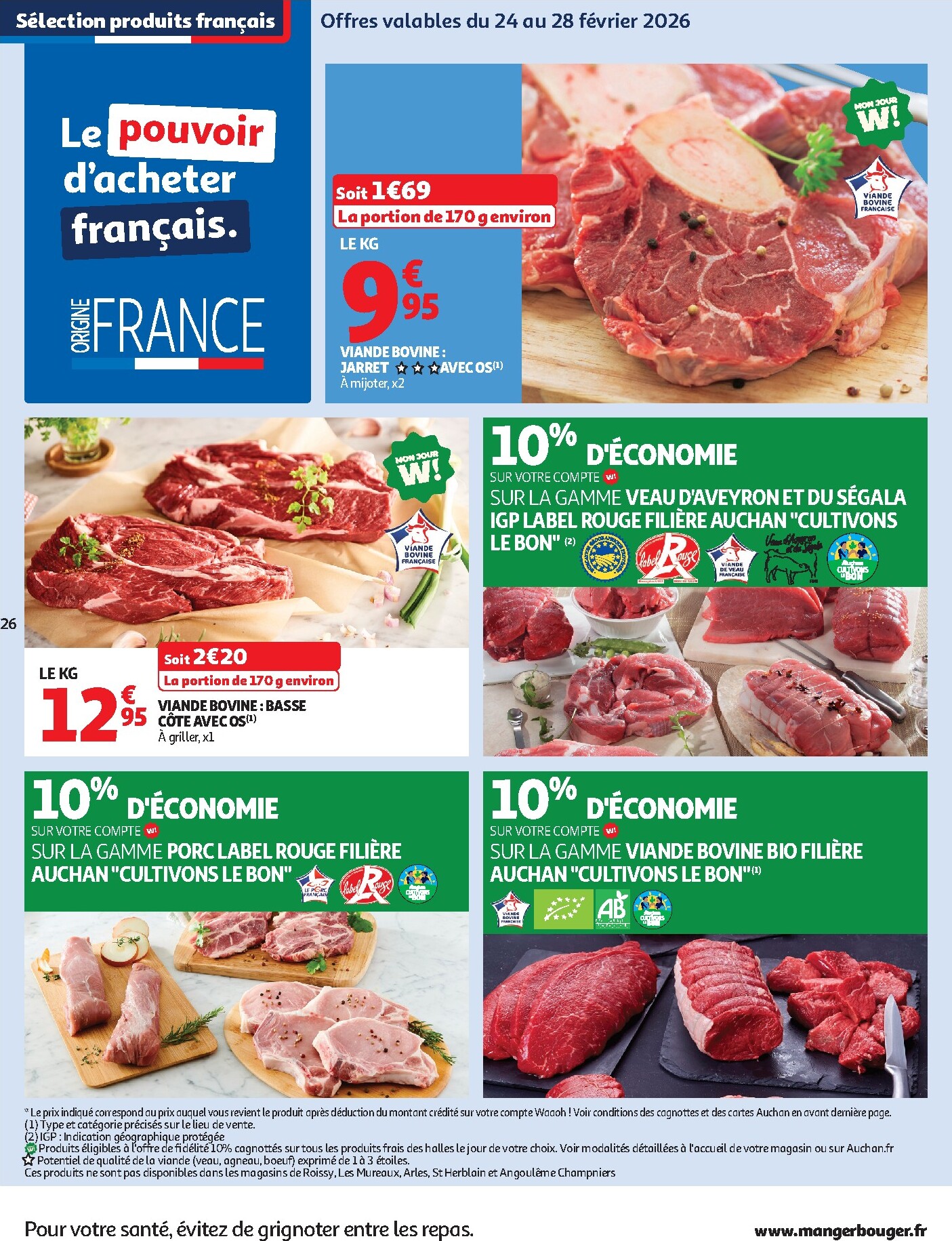 auchan - Catalogue Auchan - Promos XXL valable du 24/02/2026 au 08/03/2026 - page: 26