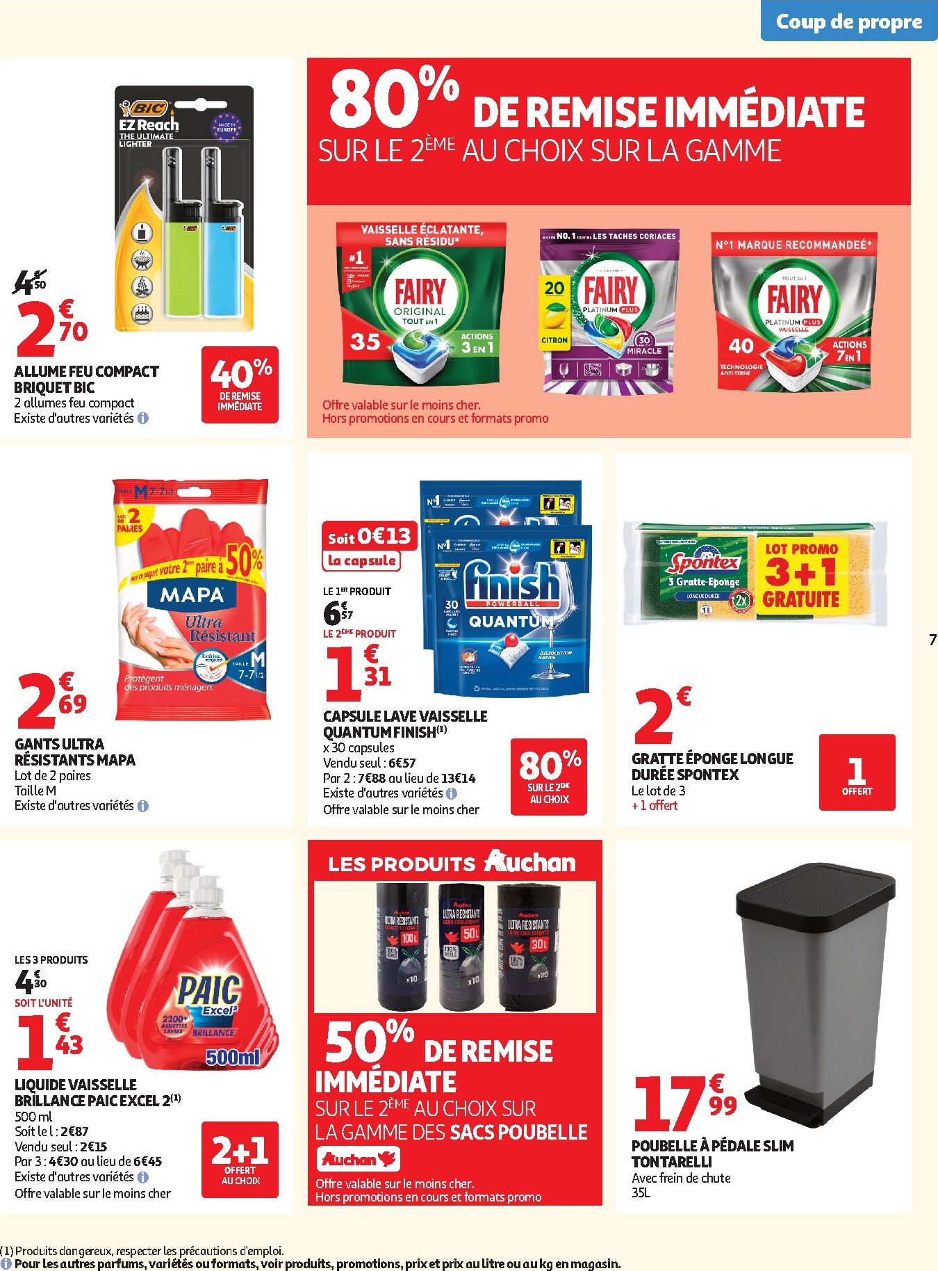 auchan - Catalogue Auchan - Coup de propre hypers valable du 03/03/2026 au 15/03/2026 - page: 7